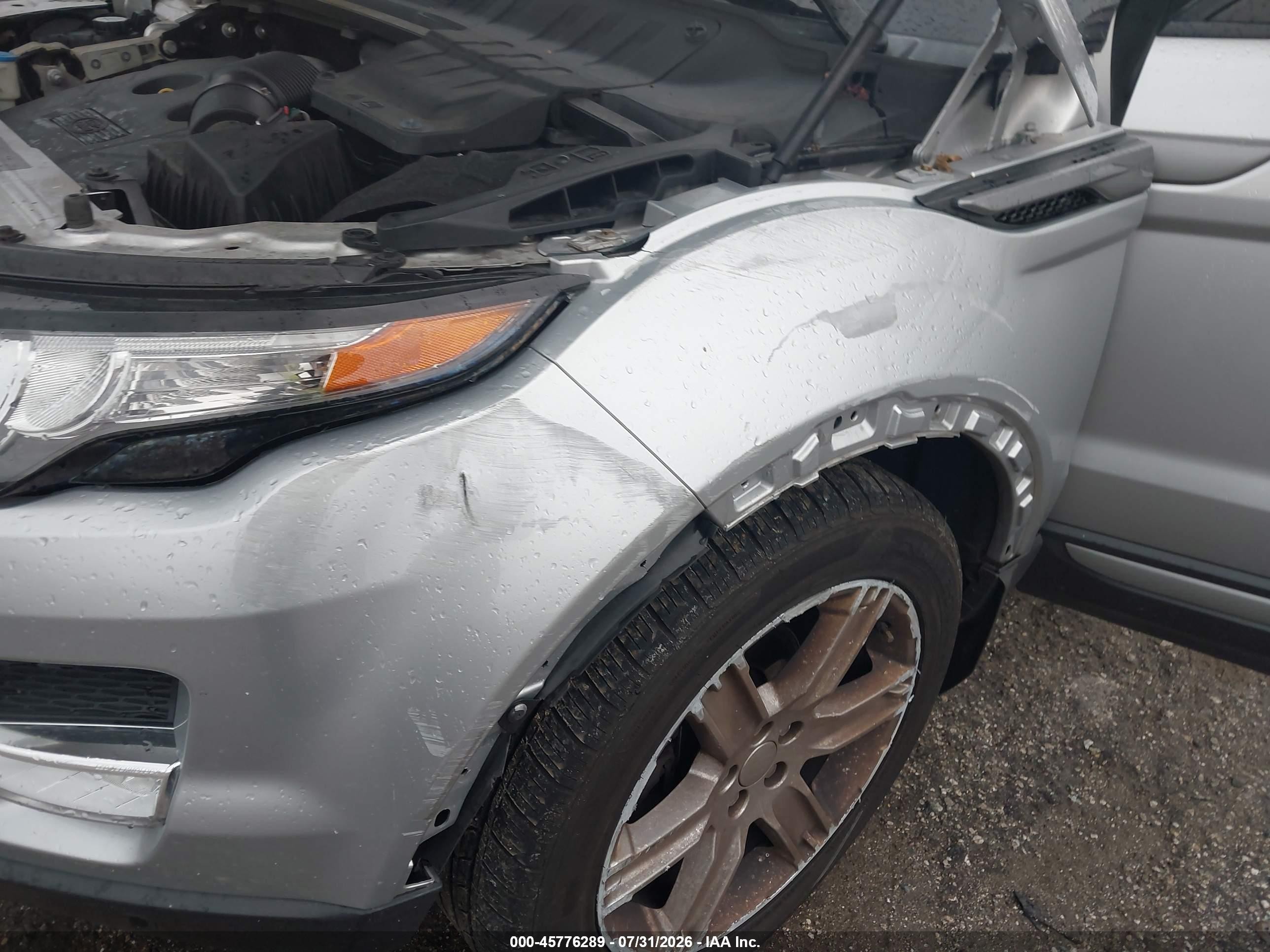 2015 Land Rover Range Rover Evoque Pure Silver vin: SALVP2BG3FH067590