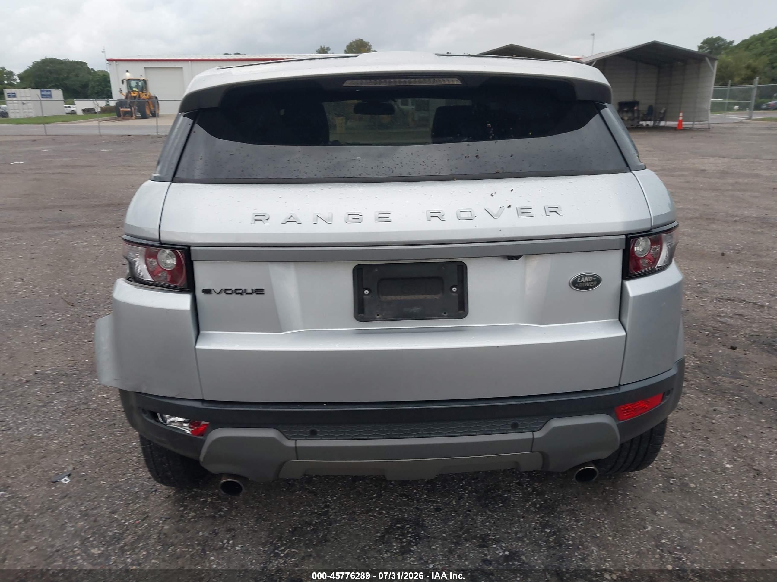 2015 Land Rover Range Rover Evoque Pure Silver vin: SALVP2BG3FH067590