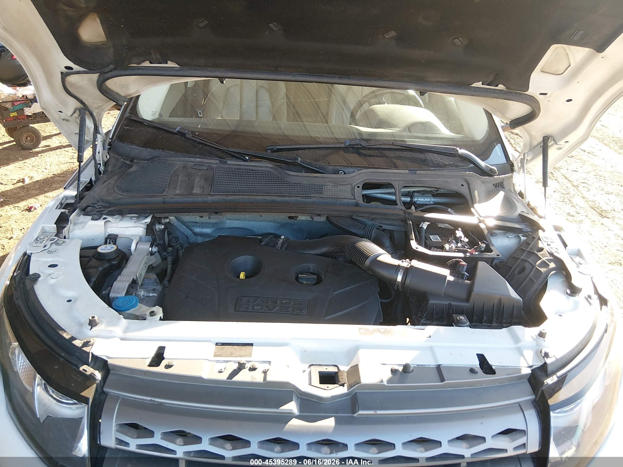 2012 Land Rover Range Rover Evoque   Белый vin: SALVP2BG4CH677963