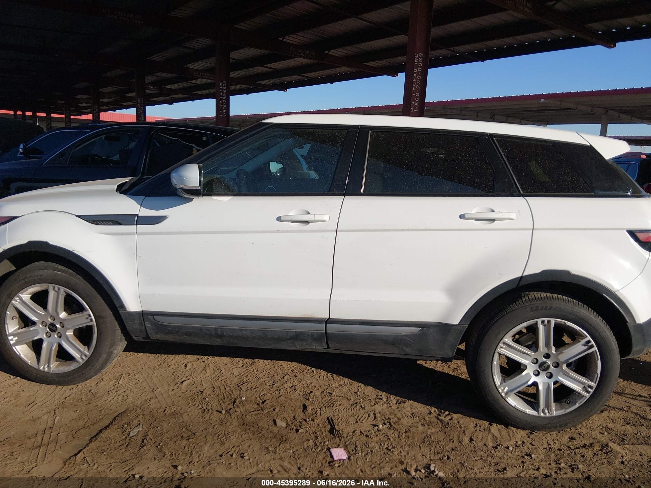 2012 Land Rover Range Rover Evoque   Белый vin: SALVP2BG4CH677963