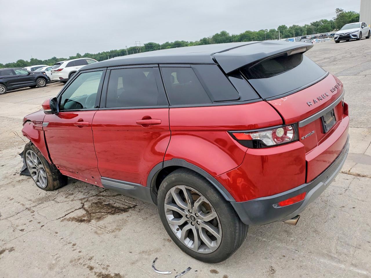 2013 Land Rover Range Rover Evoque Pure Plus Темно-бордовый vin: SALVP2BG4DH788157