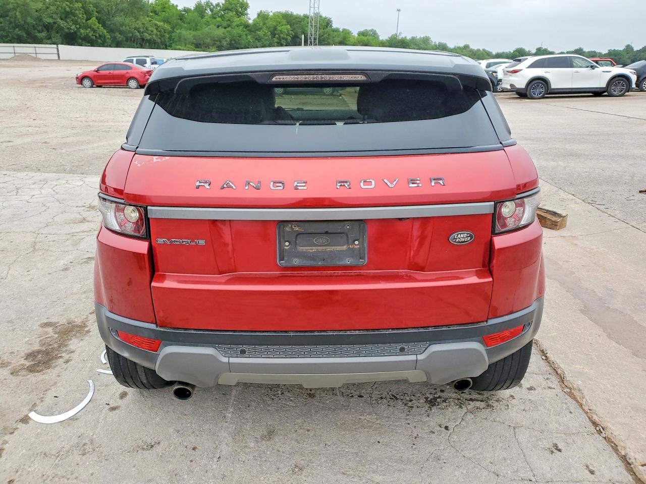 2013 Land Rover Range Rover Evoque Pure Plus Темно-бордовый vin: SALVP2BG4DH788157