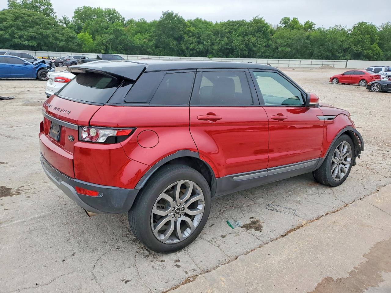 2013 Land Rover Range Rover Evoque Pure Plus Темно-бордовый vin: SALVP2BG4DH788157