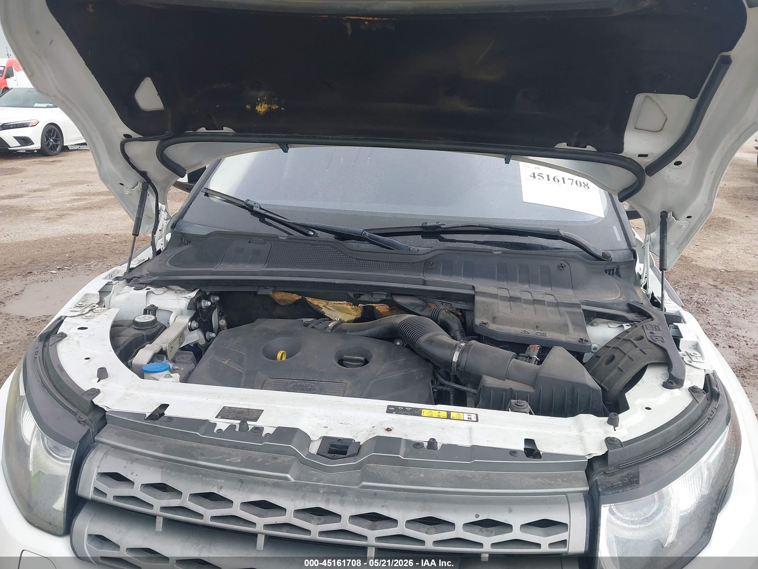 2015 Land Rover Range Rover Evoque Pure White vin: SALVP2BG4FH019936