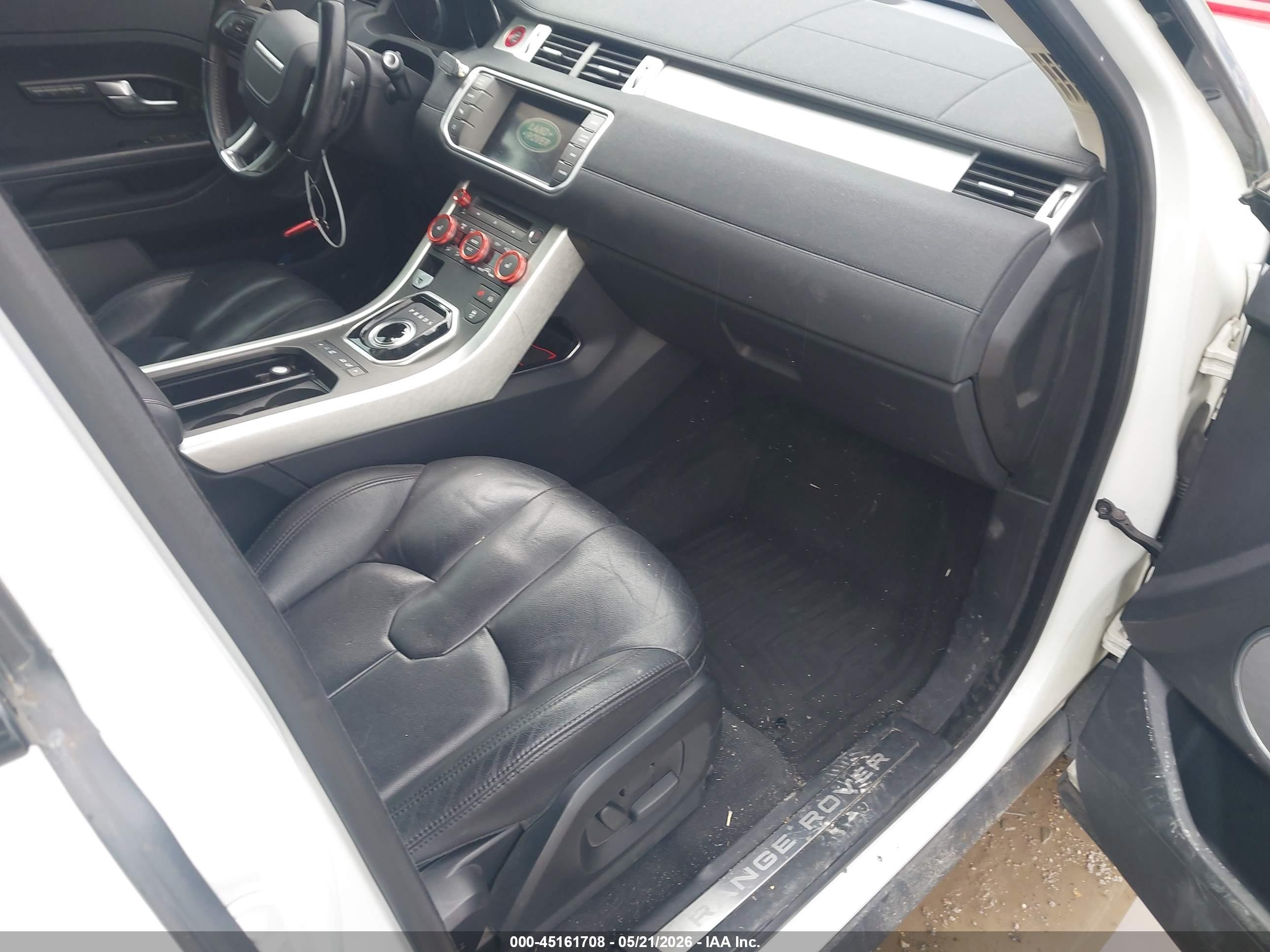 2015 Land Rover Range Rover Evoque Pure White vin: SALVP2BG4FH019936