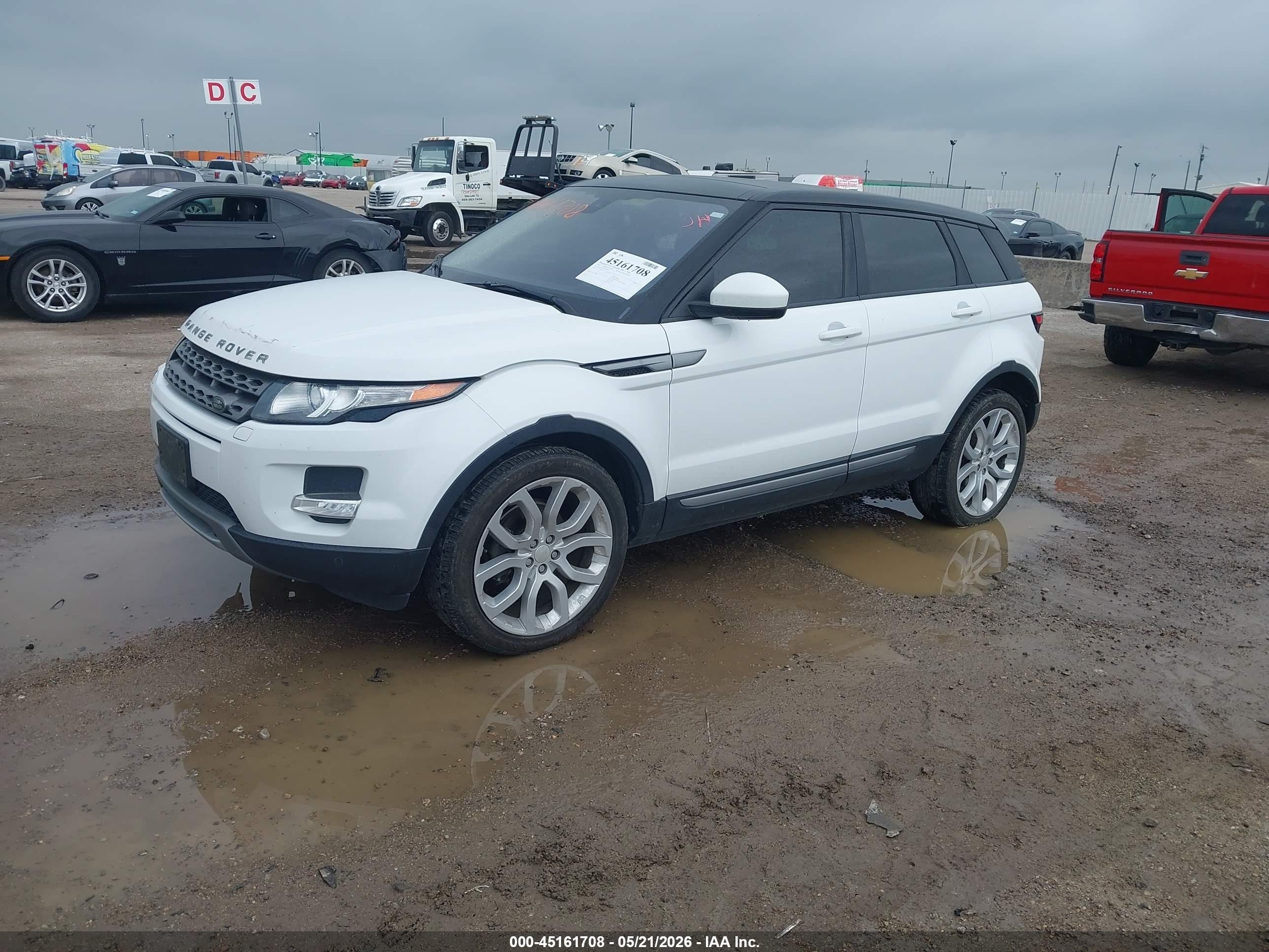 2015 Land Rover Range Rover Evoque Pure White vin: SALVP2BG4FH019936