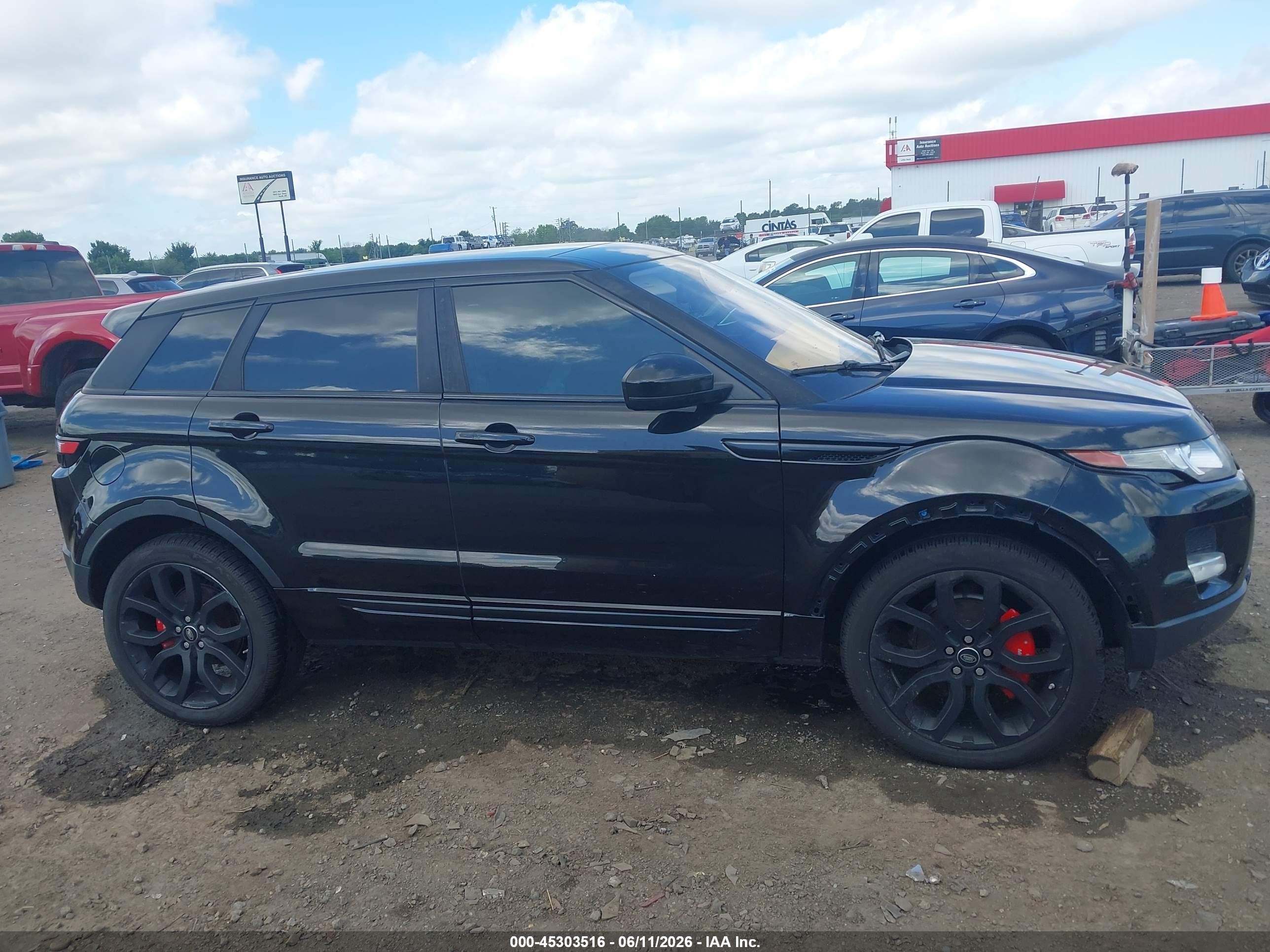 2015 Land Rover Range Rover Evoque Pure Black vin: SALVP2BG4FH021878