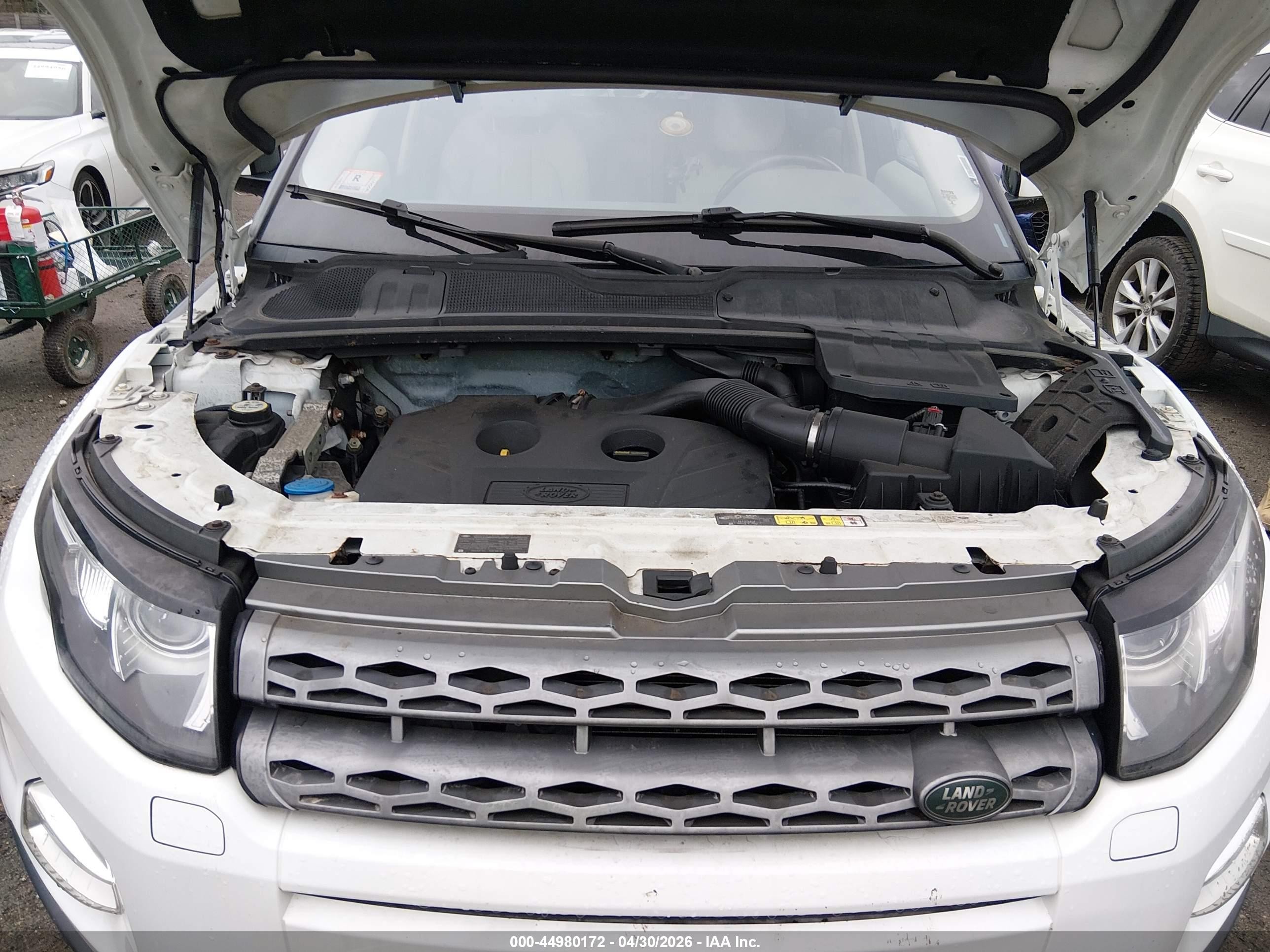 2015 Land Rover Range Rover Evoque Pure White vin: SALVP2BG4FH025025