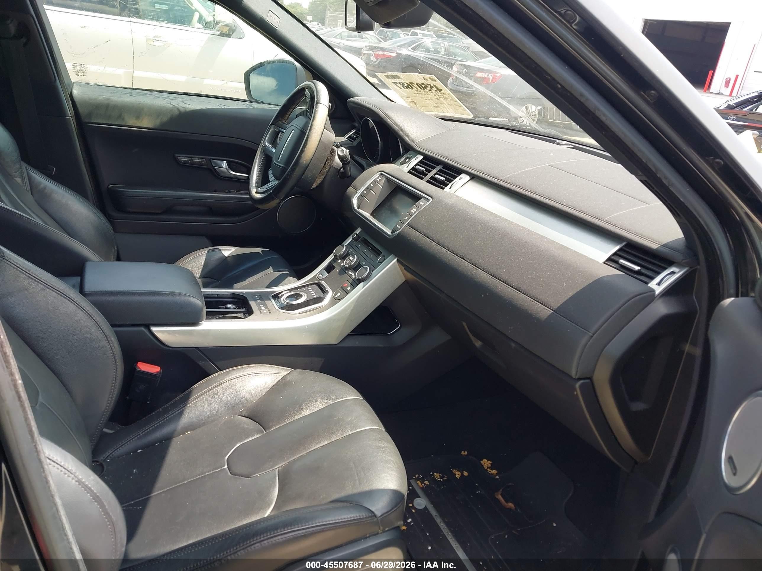 2015 Land Rover Range Rover Evoque Pure Black vin: SALVP2BG4FH032332