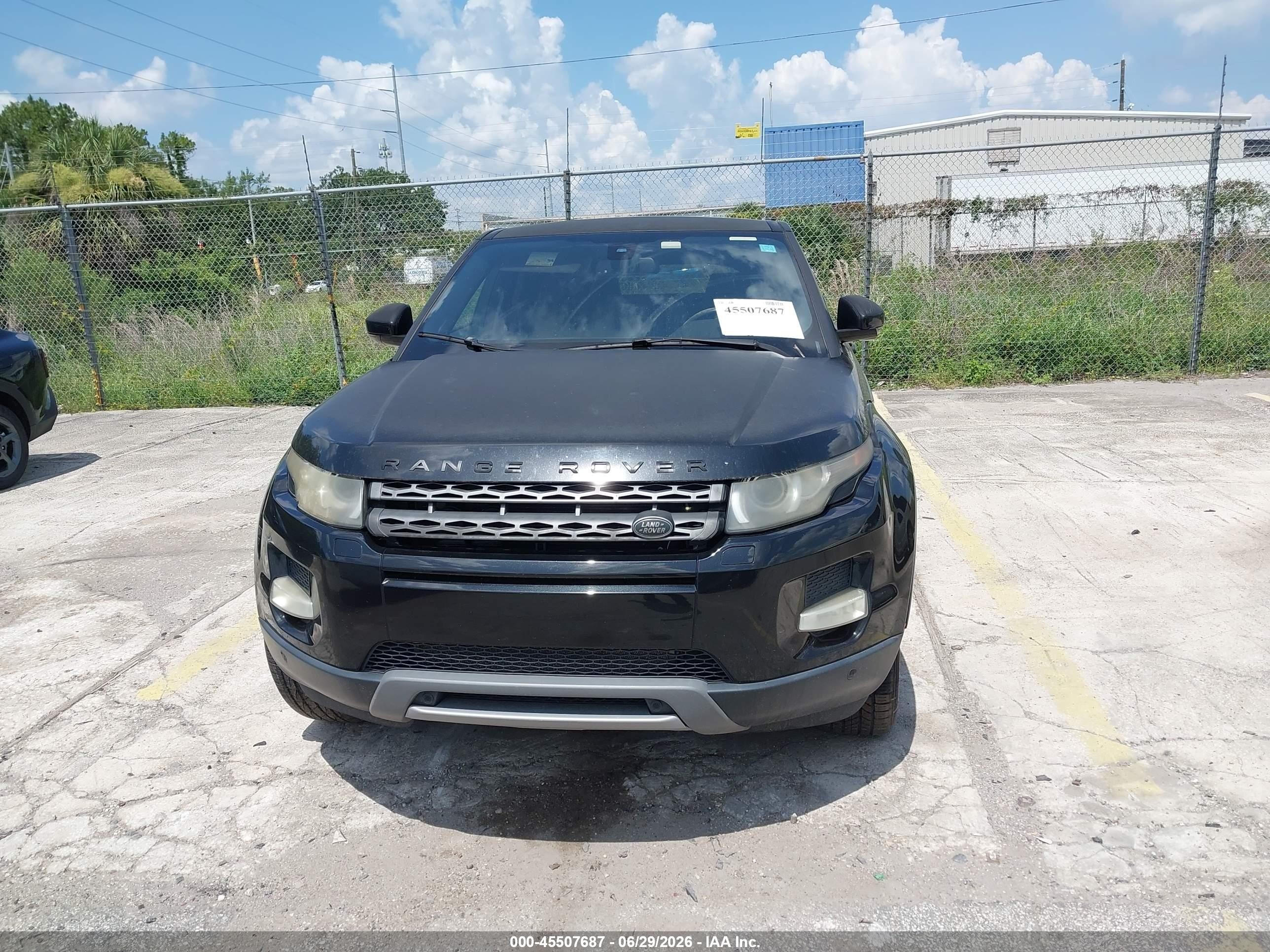 2015 Land Rover Range Rover Evoque Pure Black vin: SALVP2BG4FH032332