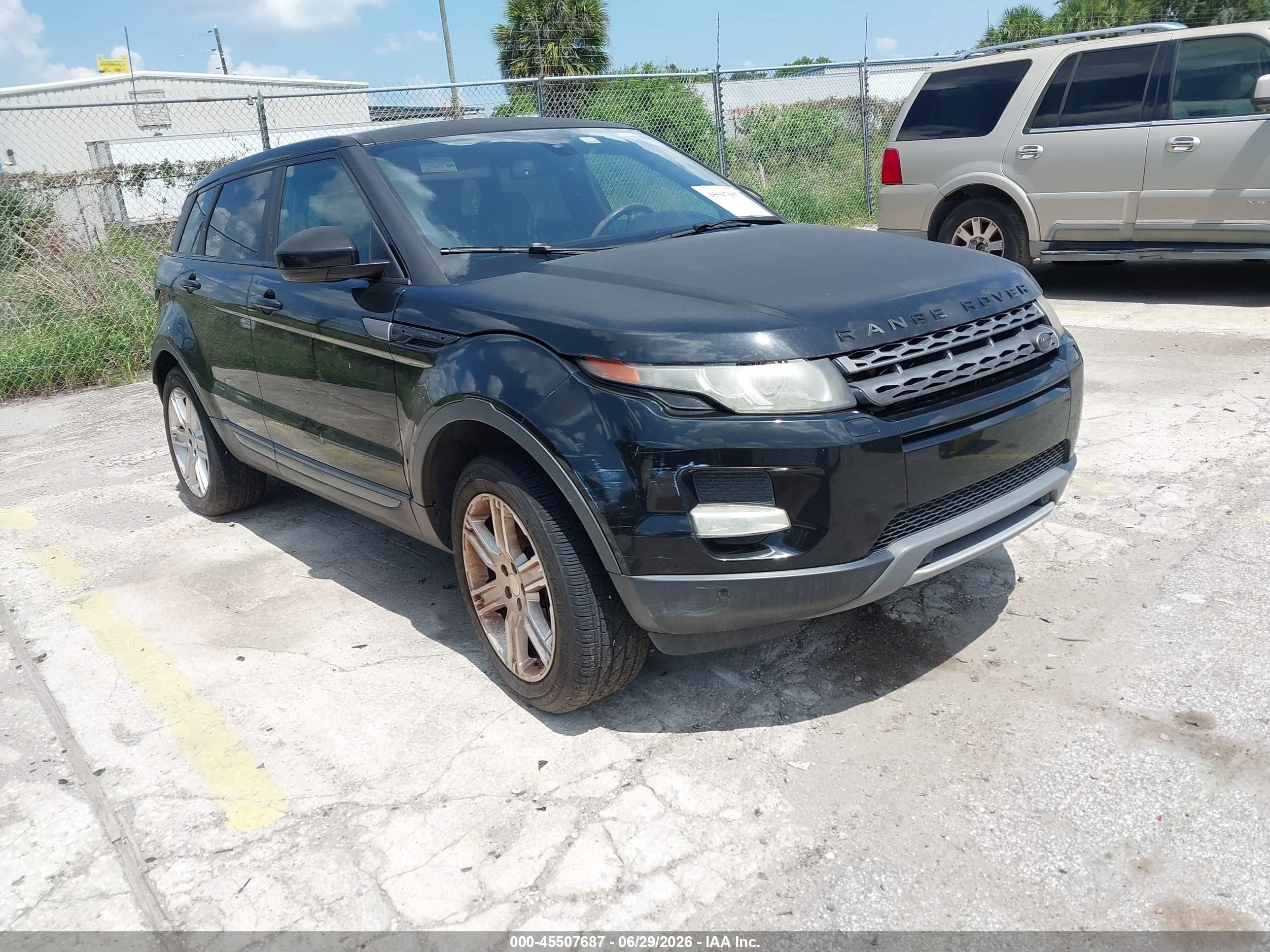 2015 Land Rover Range Rover Evoque Pure Black vin: SALVP2BG4FH032332