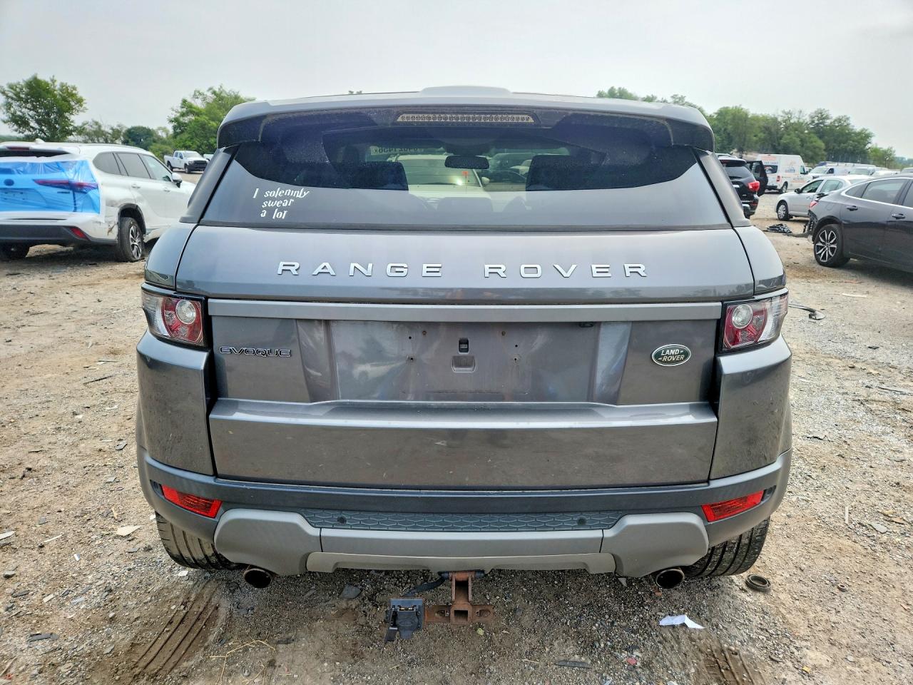 2015 Land Rover Range Rover Evoque Pure Plus Gray vin: SALVP2BG4FH041256