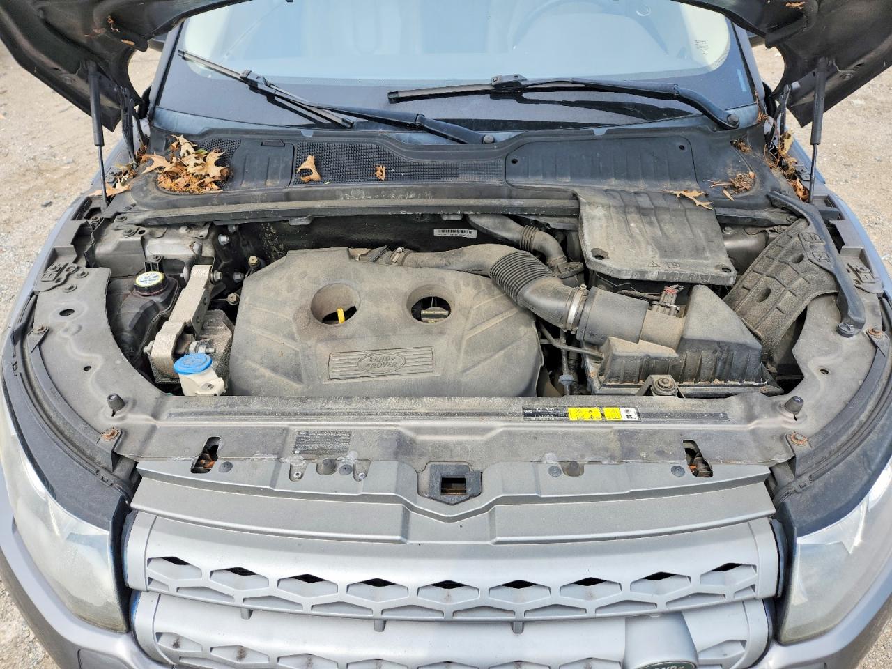 2015 Land Rover Range Rover Evoque Pure Plus Gray vin: SALVP2BG4FH041256
