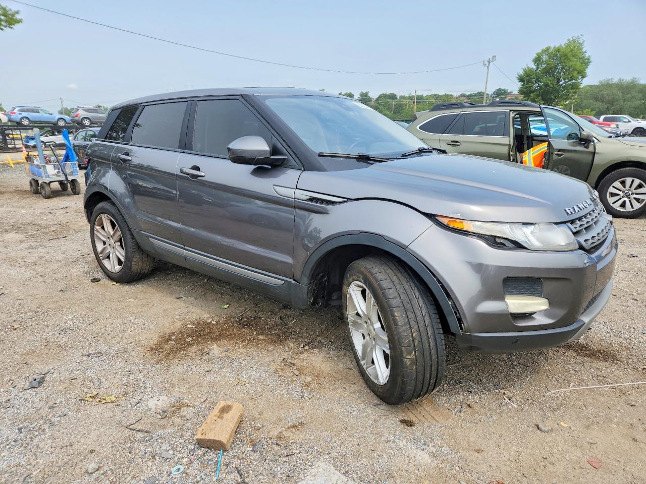 2015 Land Rover Range Rover Evoque Pure Plus Gray vin: SALVP2BG4FH041256