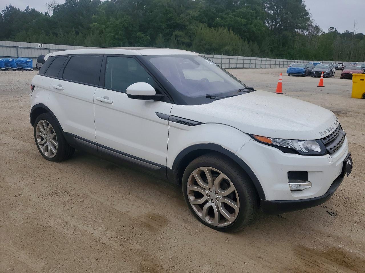 2015 Land Rover Range Rover Evoque Pure Plus White vin: SALVP2BG4FH069378