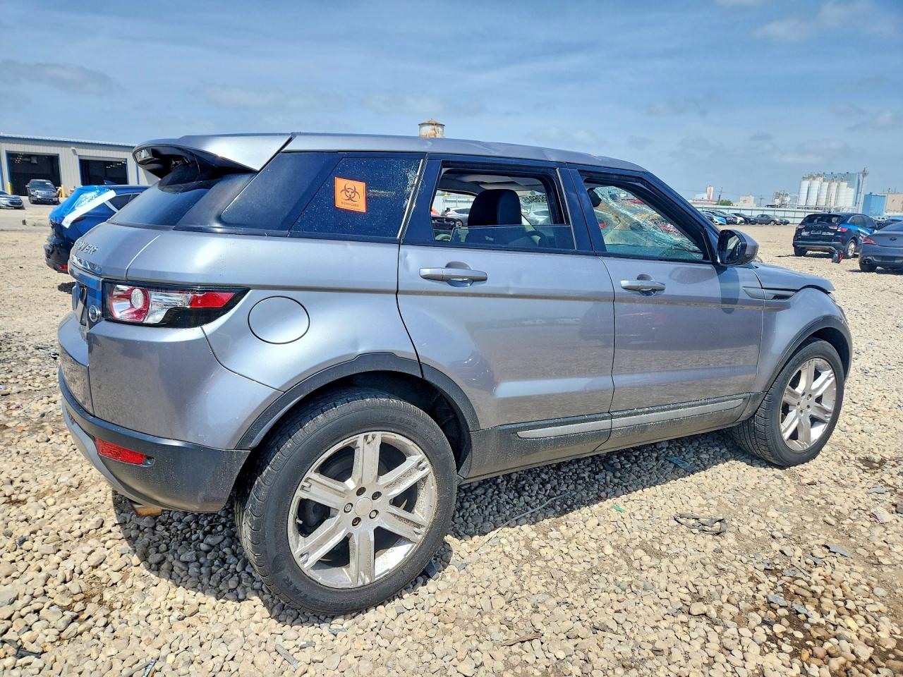 2015 Land Rover Range Rover Evoque Pure Plus Silver vin: SALVP2BG4FH958780