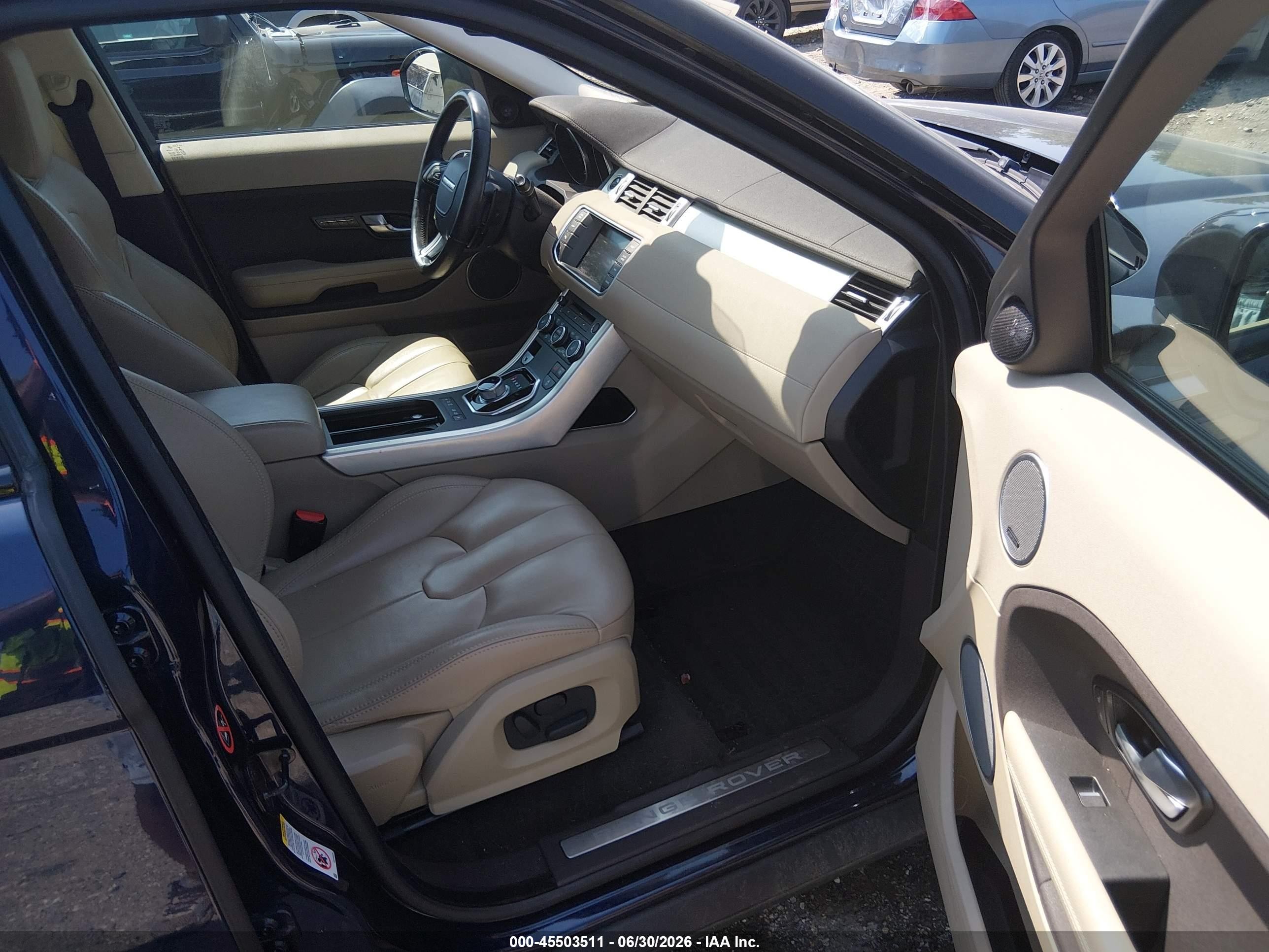 2015 Land Rover Range Rover Evoque Pure Dark Blue vin: SALVP2BG4FH961467