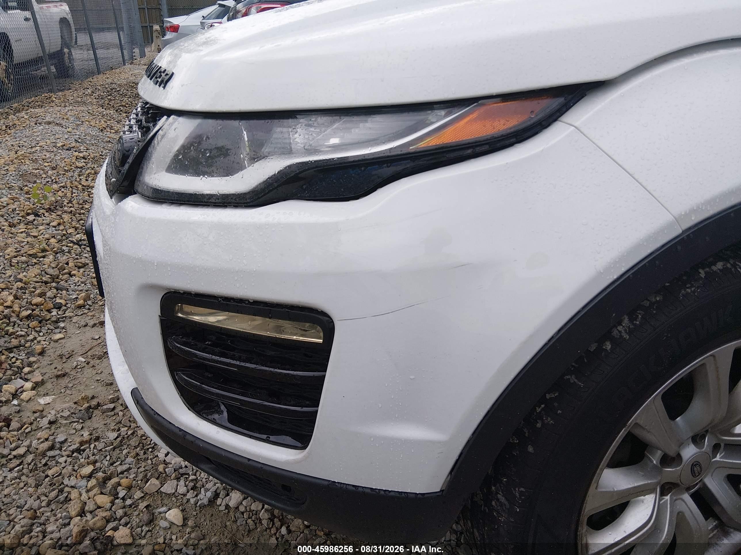 2016 Land Rover Range Rover Evoque Se/se Premium Белый vin: SALVP2BG4GH088854