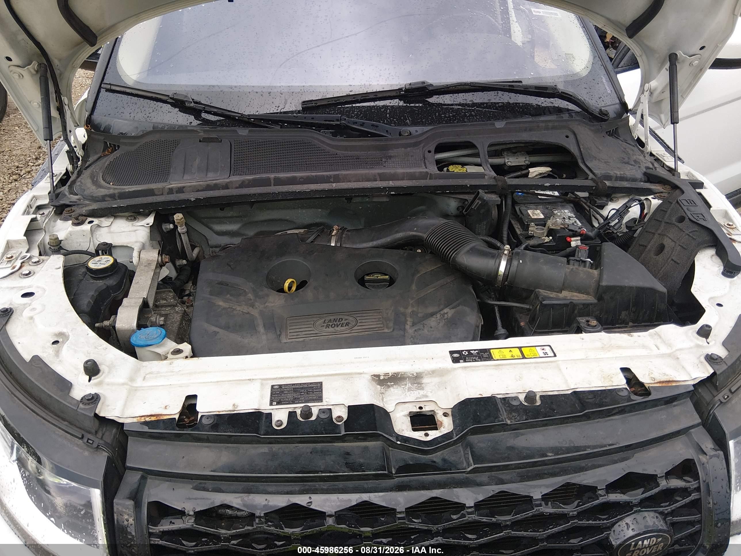 2016 Land Rover Range Rover Evoque Se/se Premium Белый vin: SALVP2BG4GH088854
