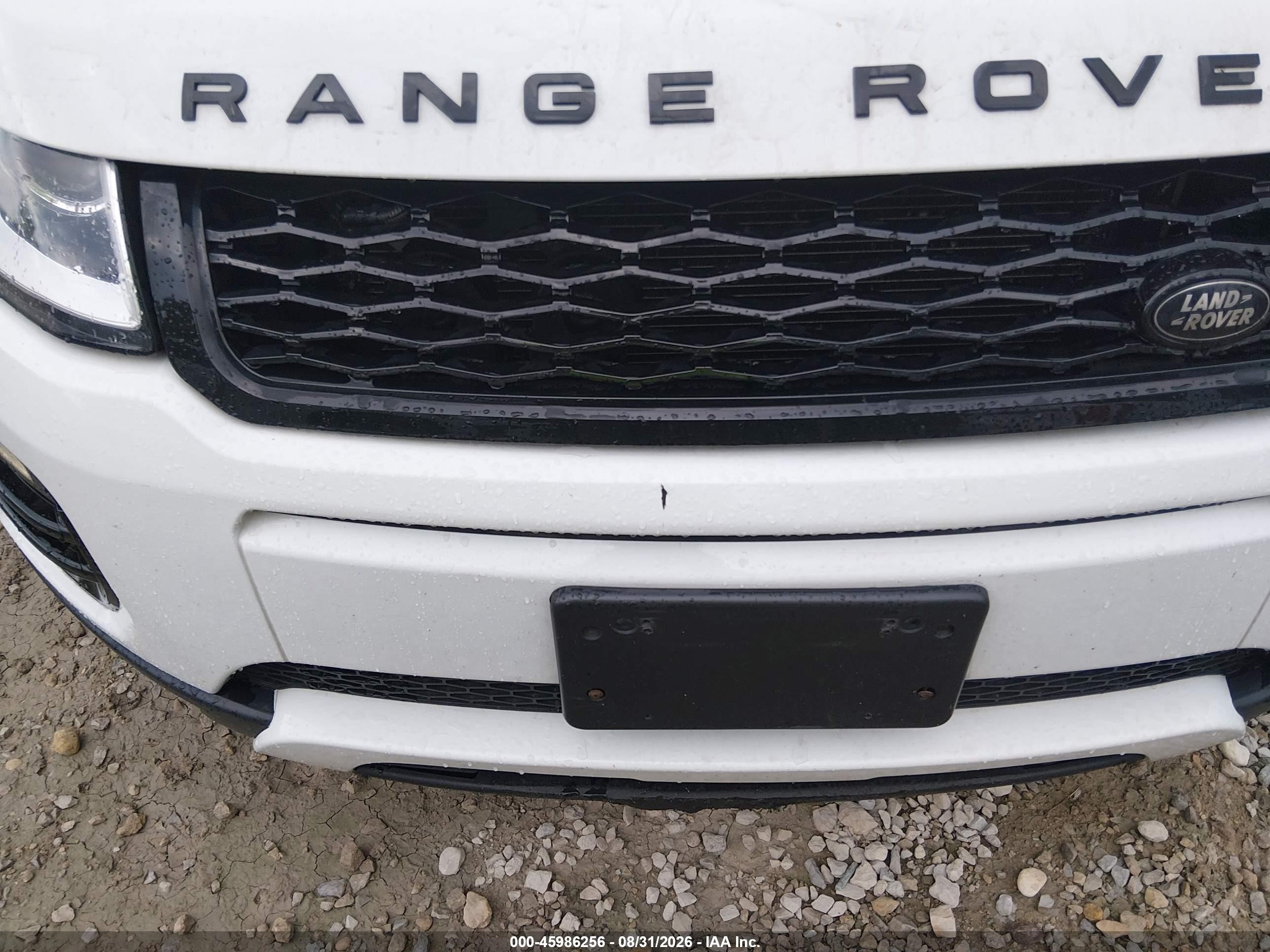 2016 Land Rover Range Rover Evoque Se/se Premium Белый vin: SALVP2BG4GH088854