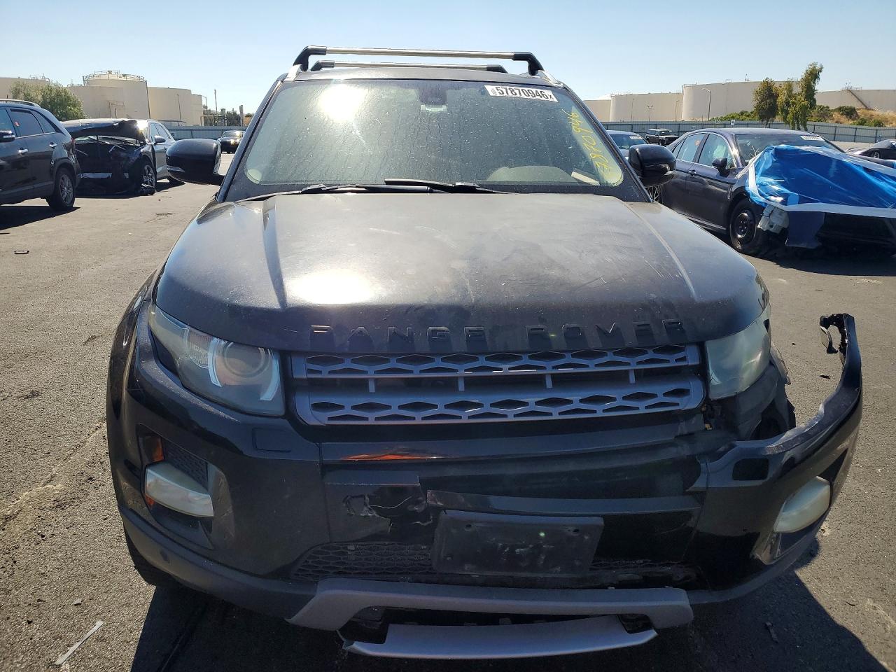 2012 Land Rover Range Rover Evoque Pure Plus Black vin: SALVP2BG5CH675333