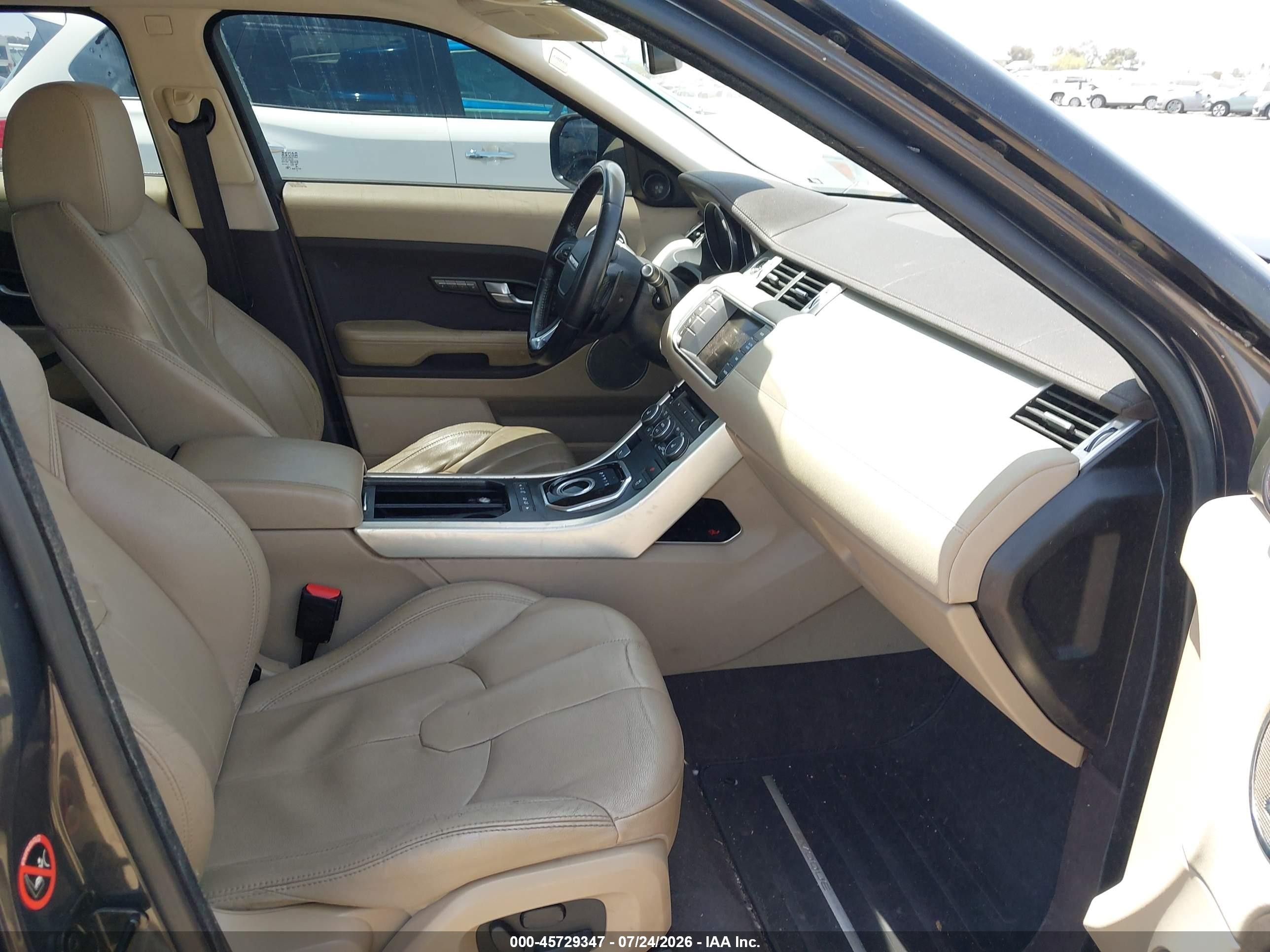 2013 Land Rover Range Rover Evoque Pure Черный vin: SALVP2BG5DH746533
