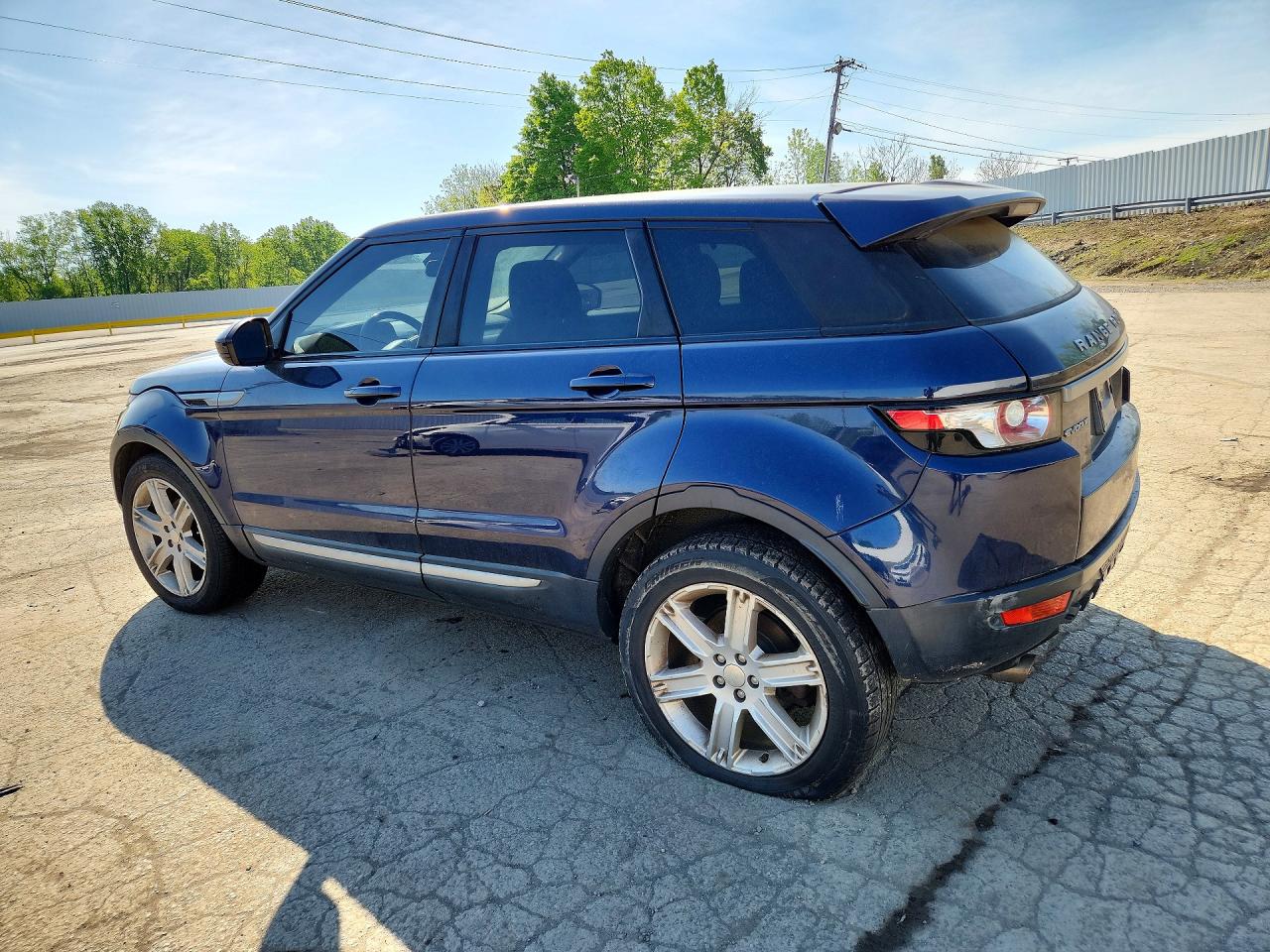 2014 Land Rover Range Rover Evoque Pure Plus Blue vin: SALVP2BG5EH935751