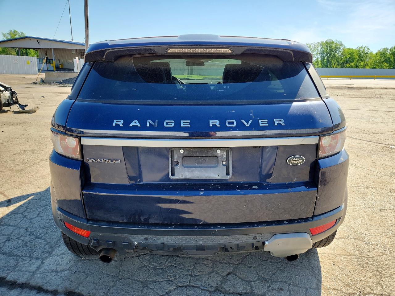 2014 Land Rover Range Rover Evoque Pure Plus Blue vin: SALVP2BG5EH935751