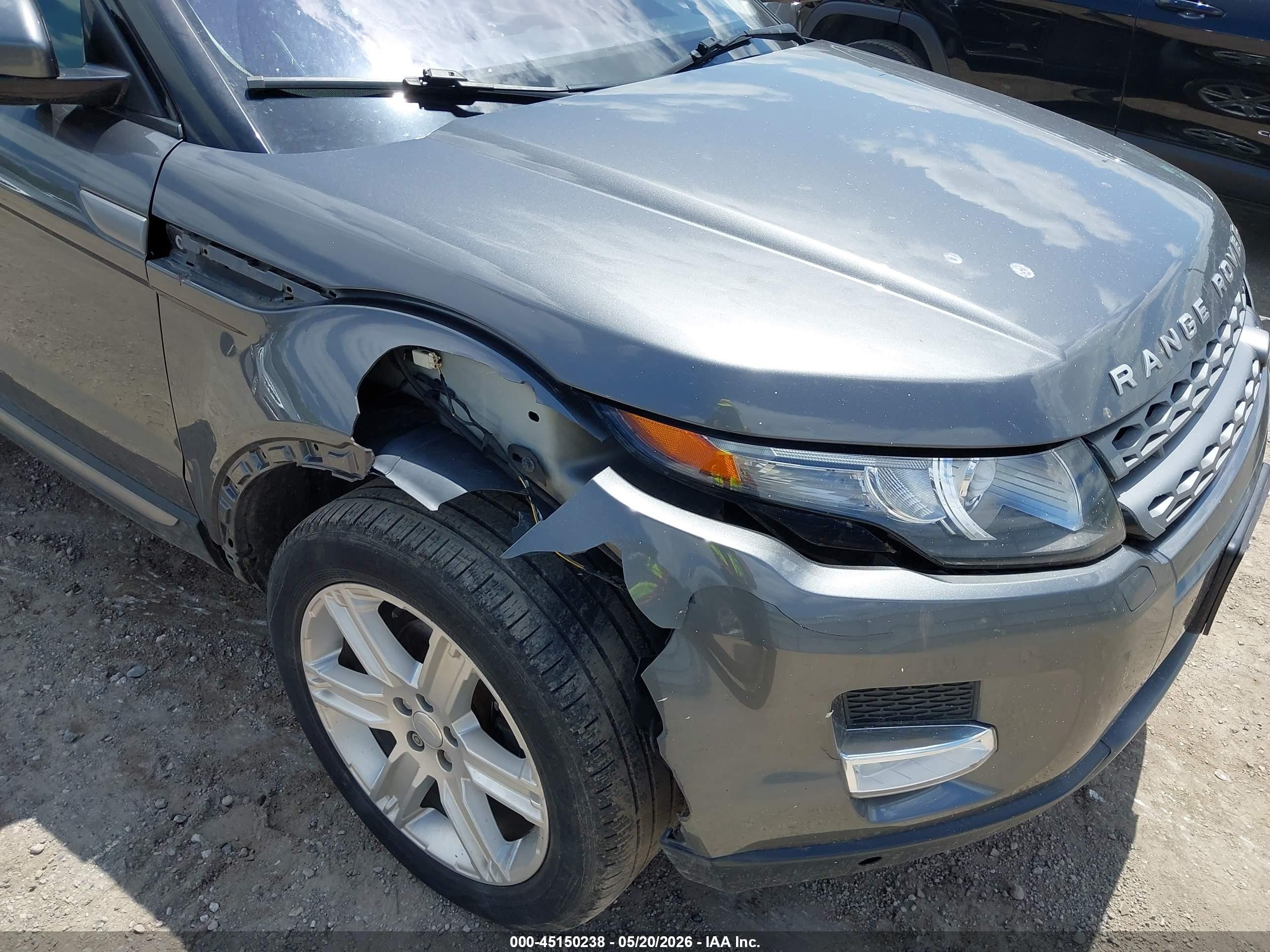 2015 Land Rover Range Rover Evoque Pure Gray vin: SALVP2BG5FH039208