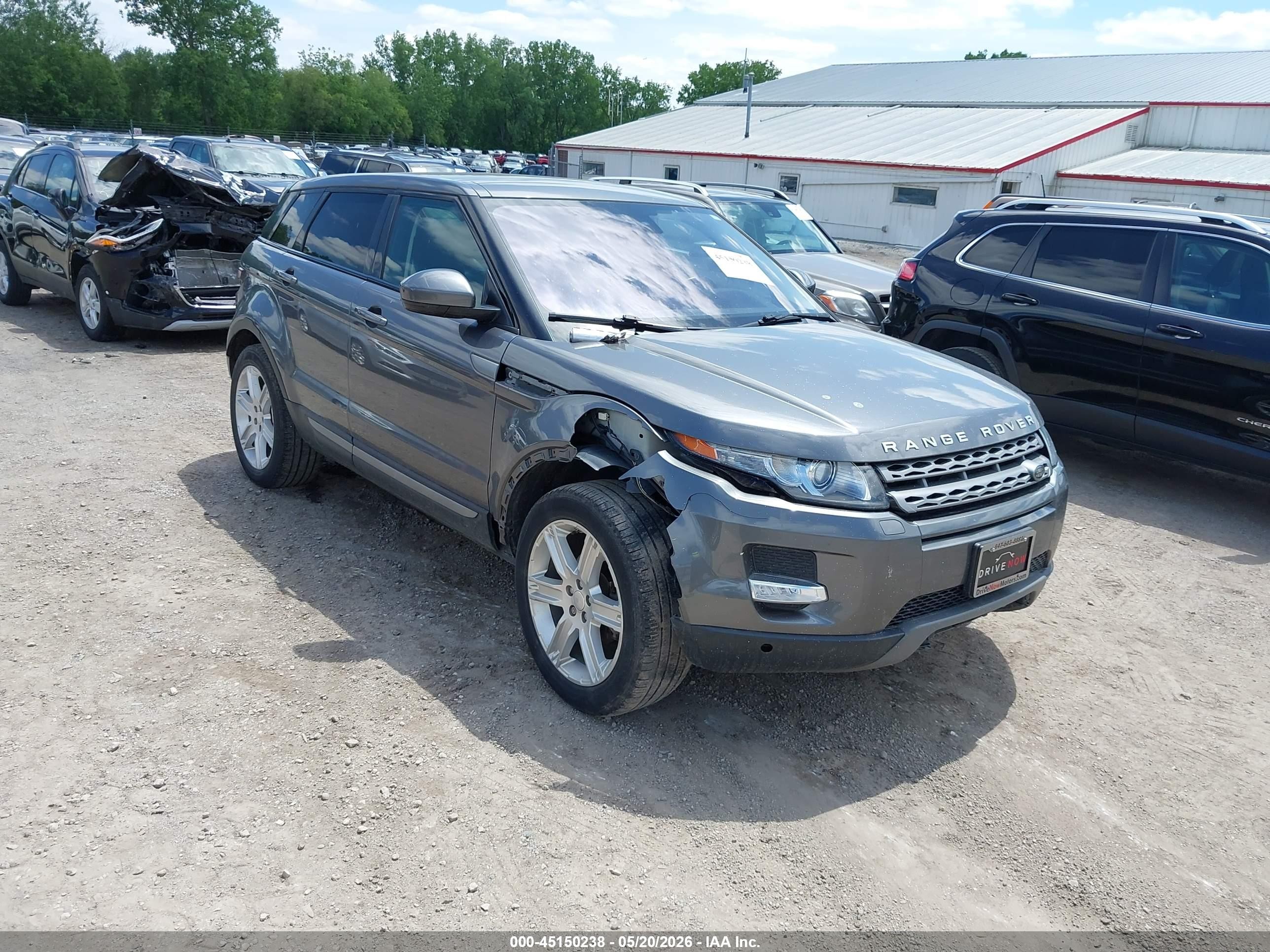 2015 Land Rover Range Rover Evoque Pure Gray vin: SALVP2BG5FH039208