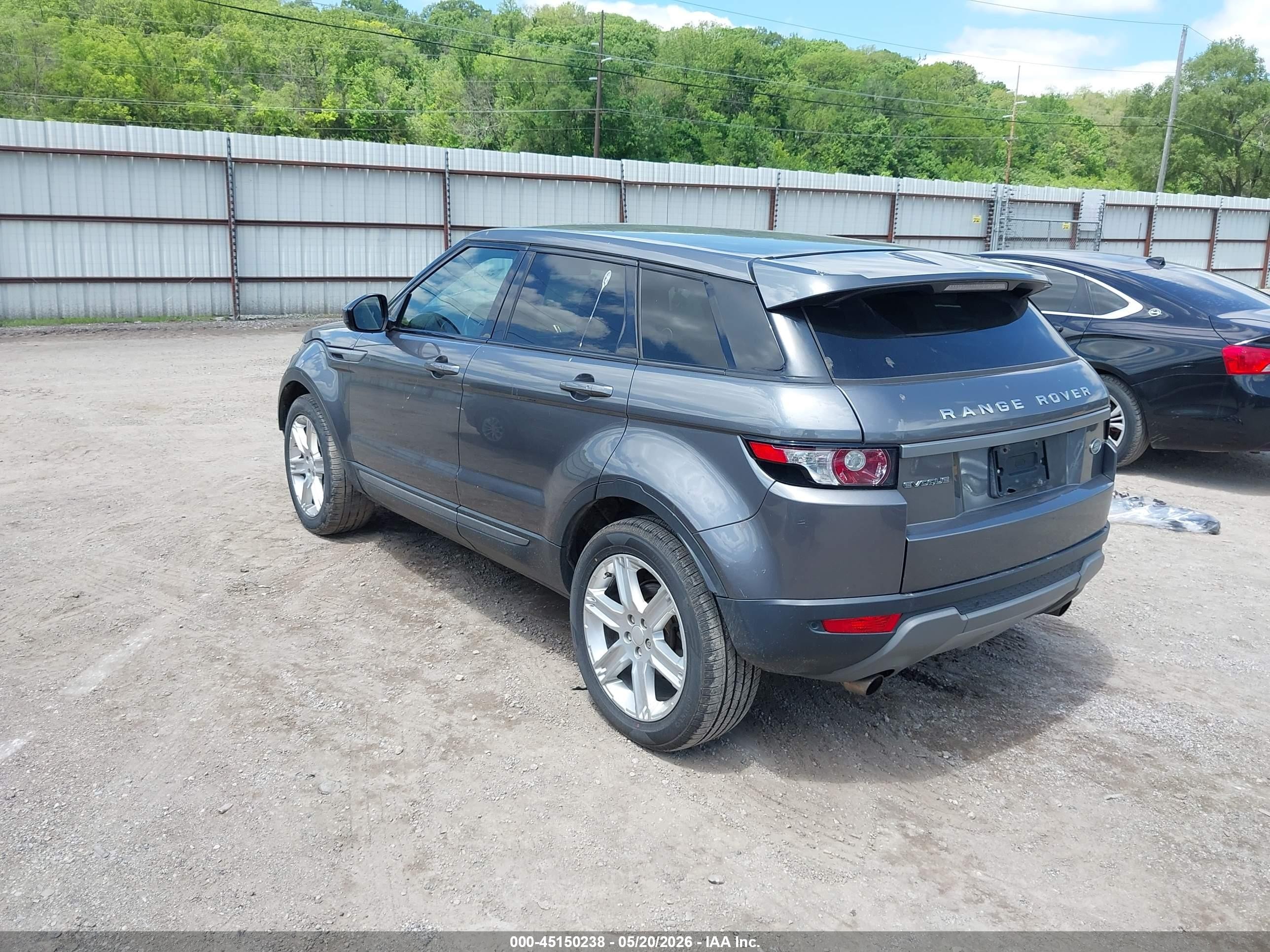 2015 Land Rover Range Rover Evoque Pure Gray vin: SALVP2BG5FH039208
