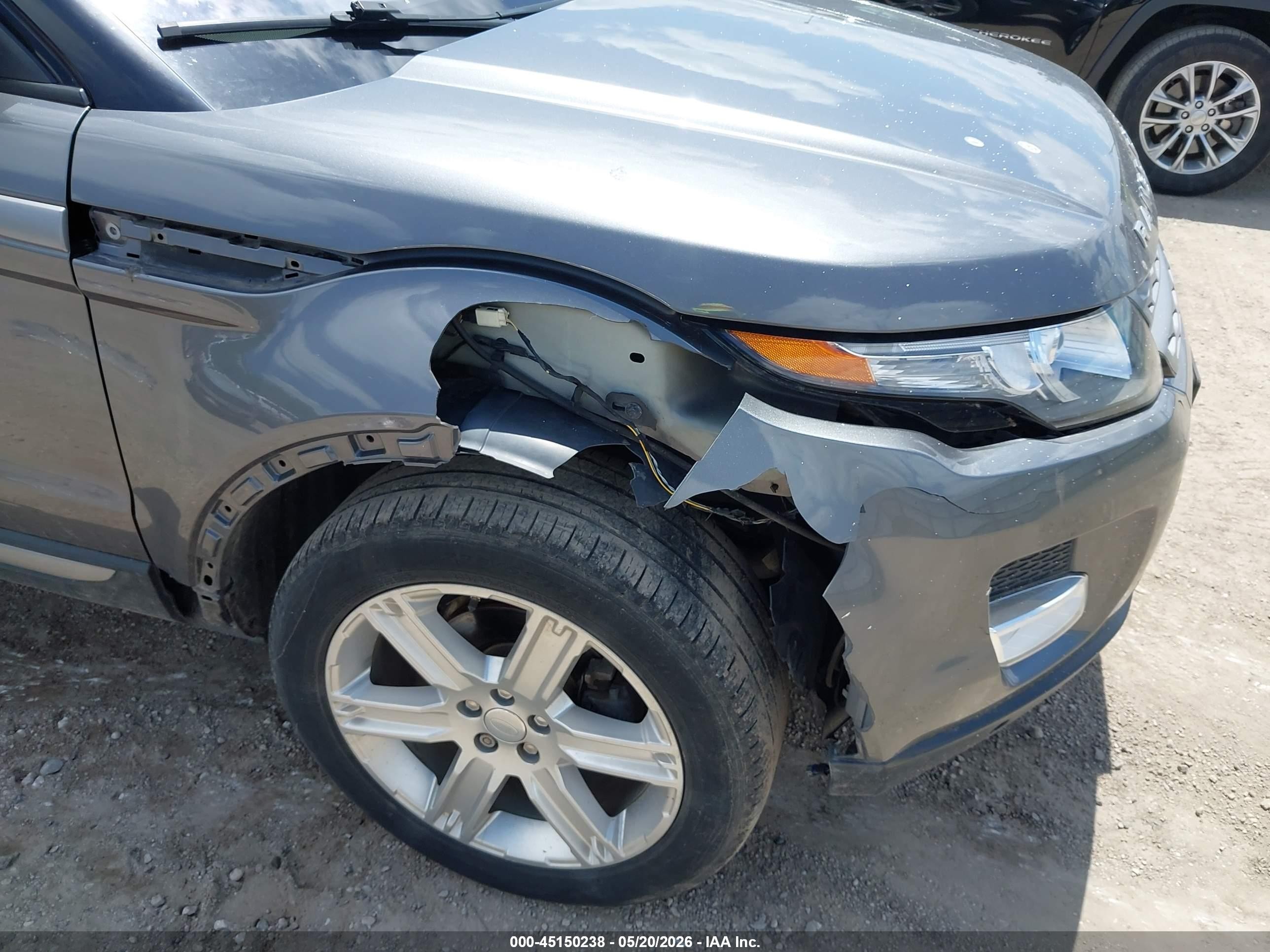 2015 Land Rover Range Rover Evoque Pure Gray vin: SALVP2BG5FH039208