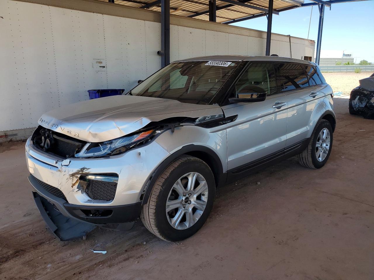 2016 Land Rover Range Rover Evoque Se Silver vin: SALVP2BG5GH092010