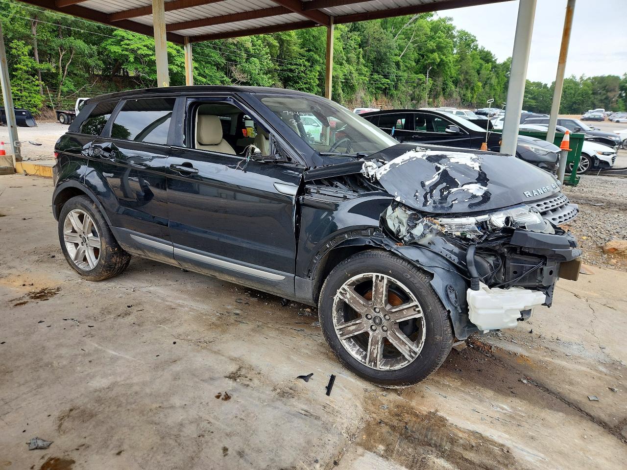 2013 Land Rover Range Rover Evoque Pure Plus Черный vin: SALVP2BG6DH821711