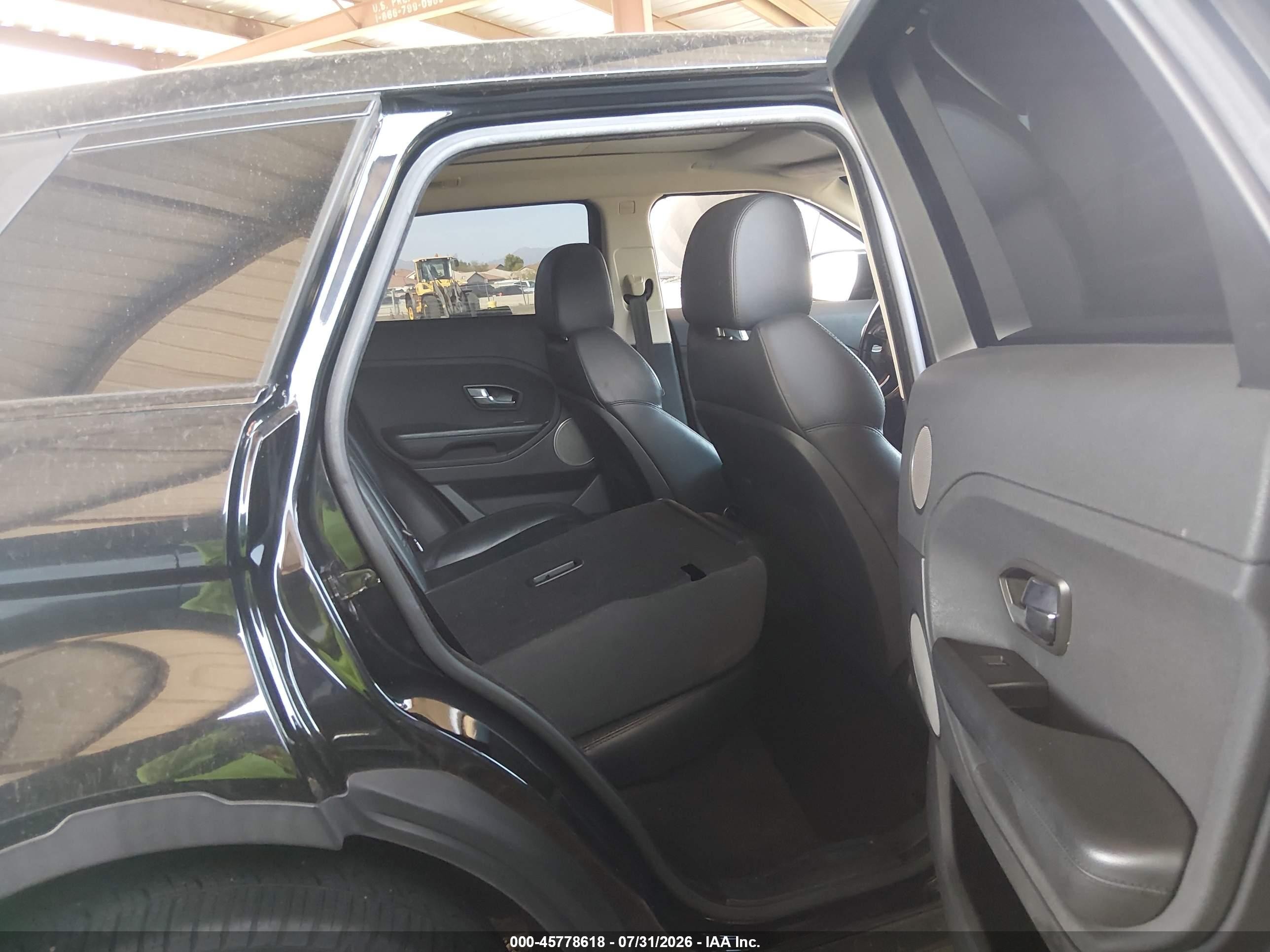 2013 Land Rover Range Rover Evoque Pure Black vin: SALVP2BG6DH821885