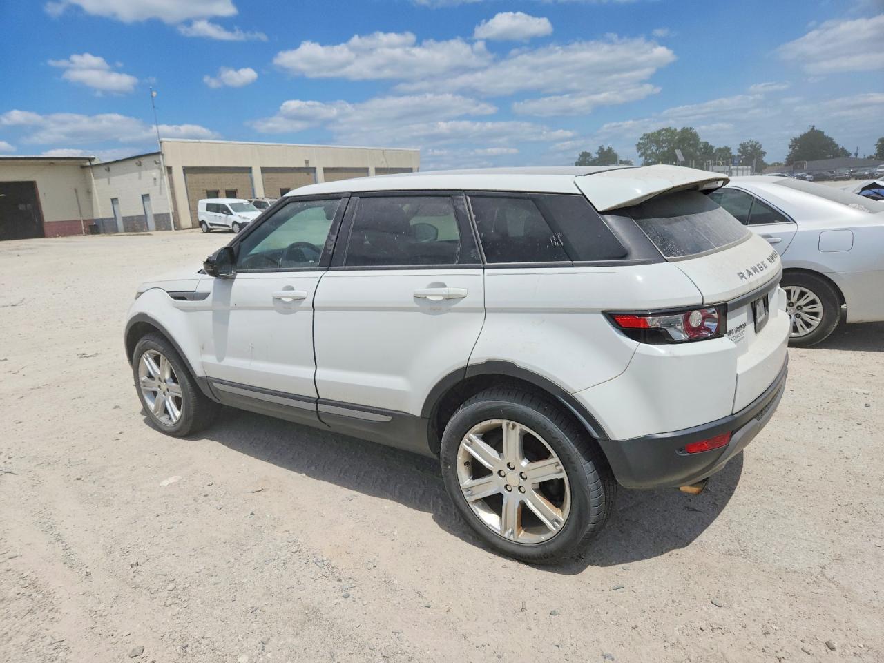 2015 Land Rover Range Rover Evoque Pure Plus White vin: SALVP2BG6FH009988