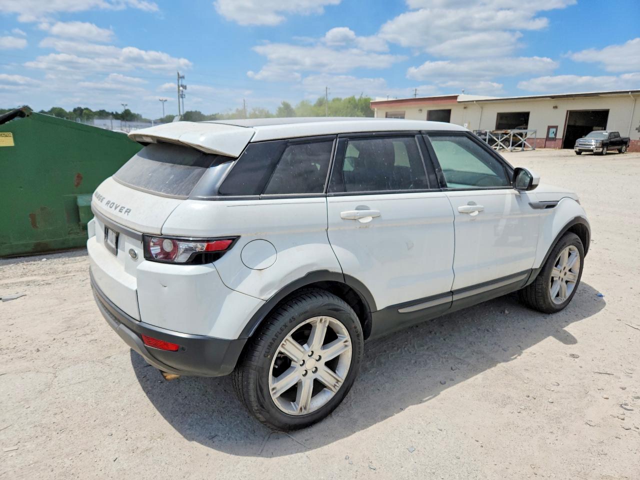 2015 Land Rover Range Rover Evoque Pure Plus White vin: SALVP2BG6FH009988