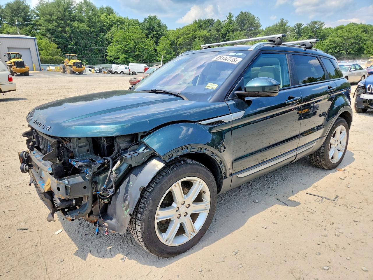 2015 Land Rover Range Rover Evoque Pure Plus Green vin: SALVP2BG6FH062870