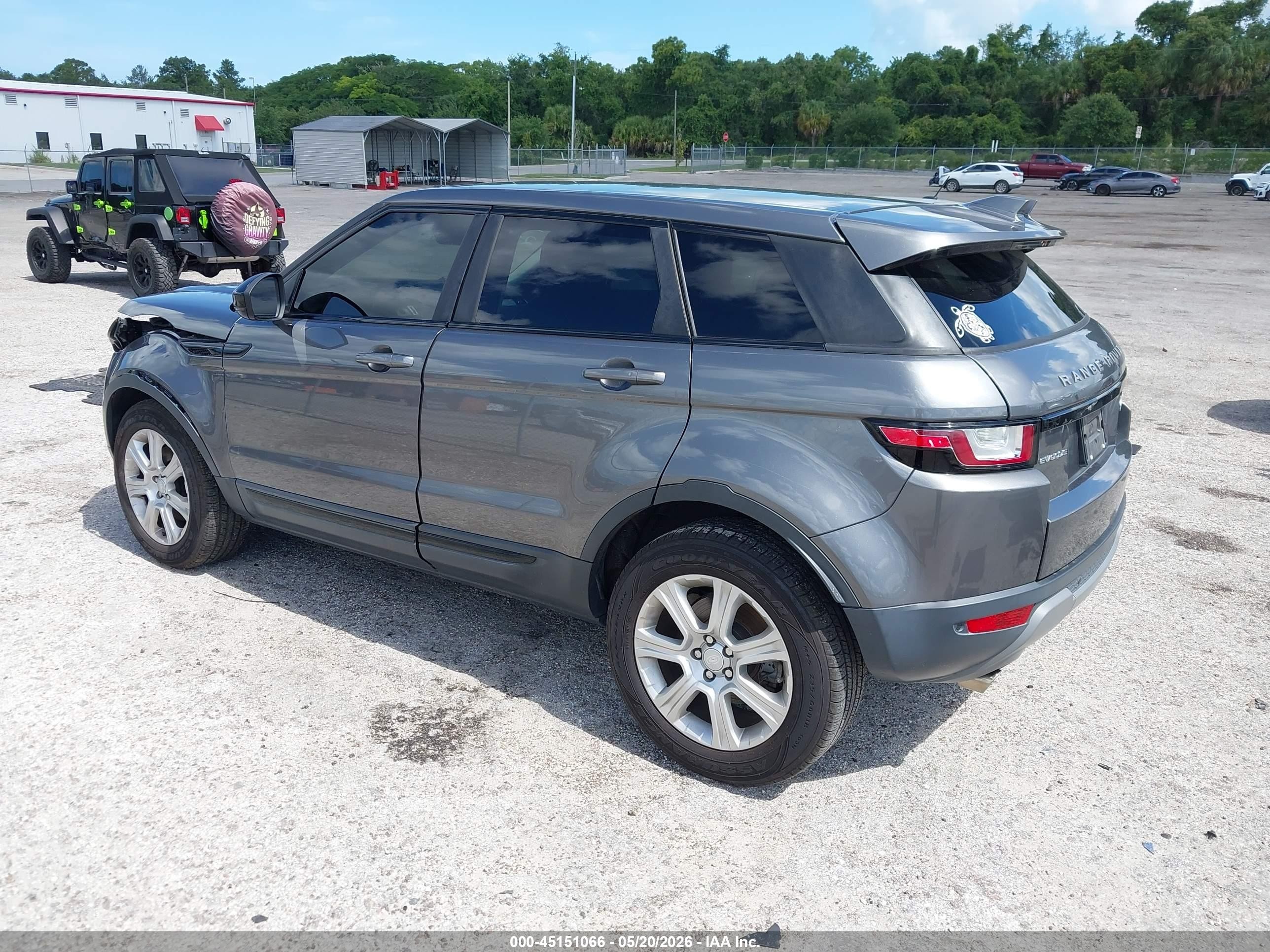 2017 Land Rover Range Rover Evoque Se/se Premium Серый vin: SALVP2BG6HH224578