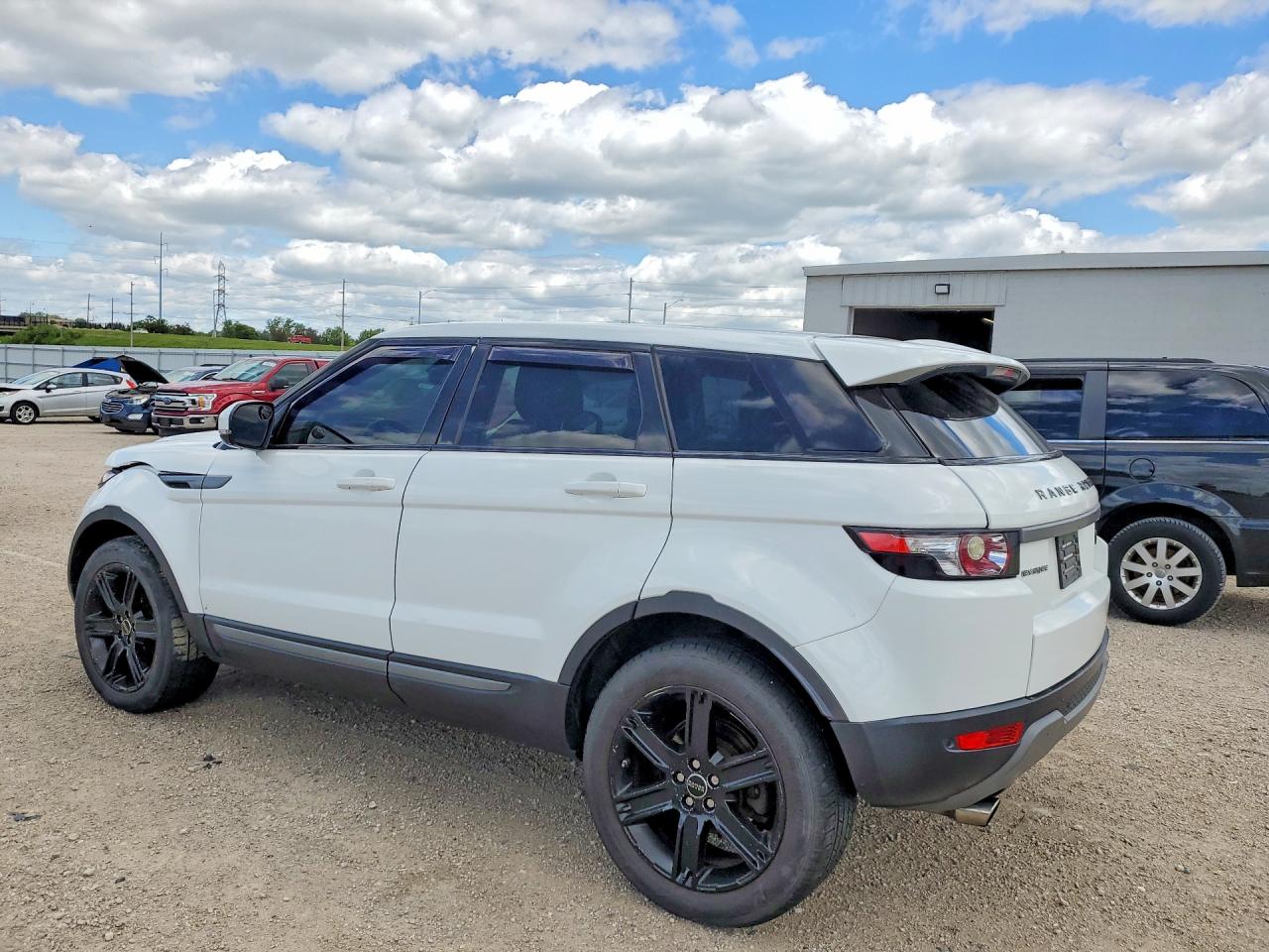2012 Land Rover Range Rover Evoque Pure Plus White vin: SALVP2BG7CH661935