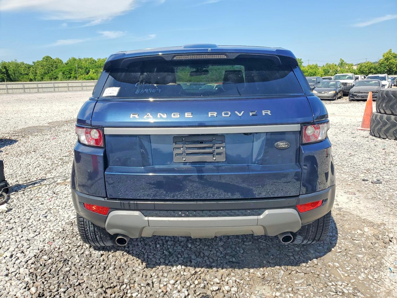 2013 Land Rover Range Rover Evoque Pure Plus Blue vin: SALVP2BG7DH825699