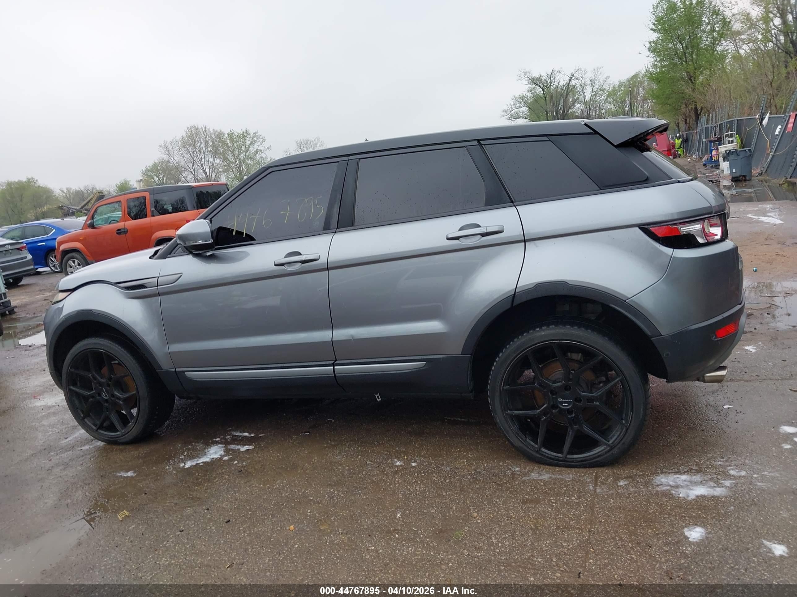 2013 Land Rover Range Rover Evoque Pure Gray vin: SALVP2BG7DH837397