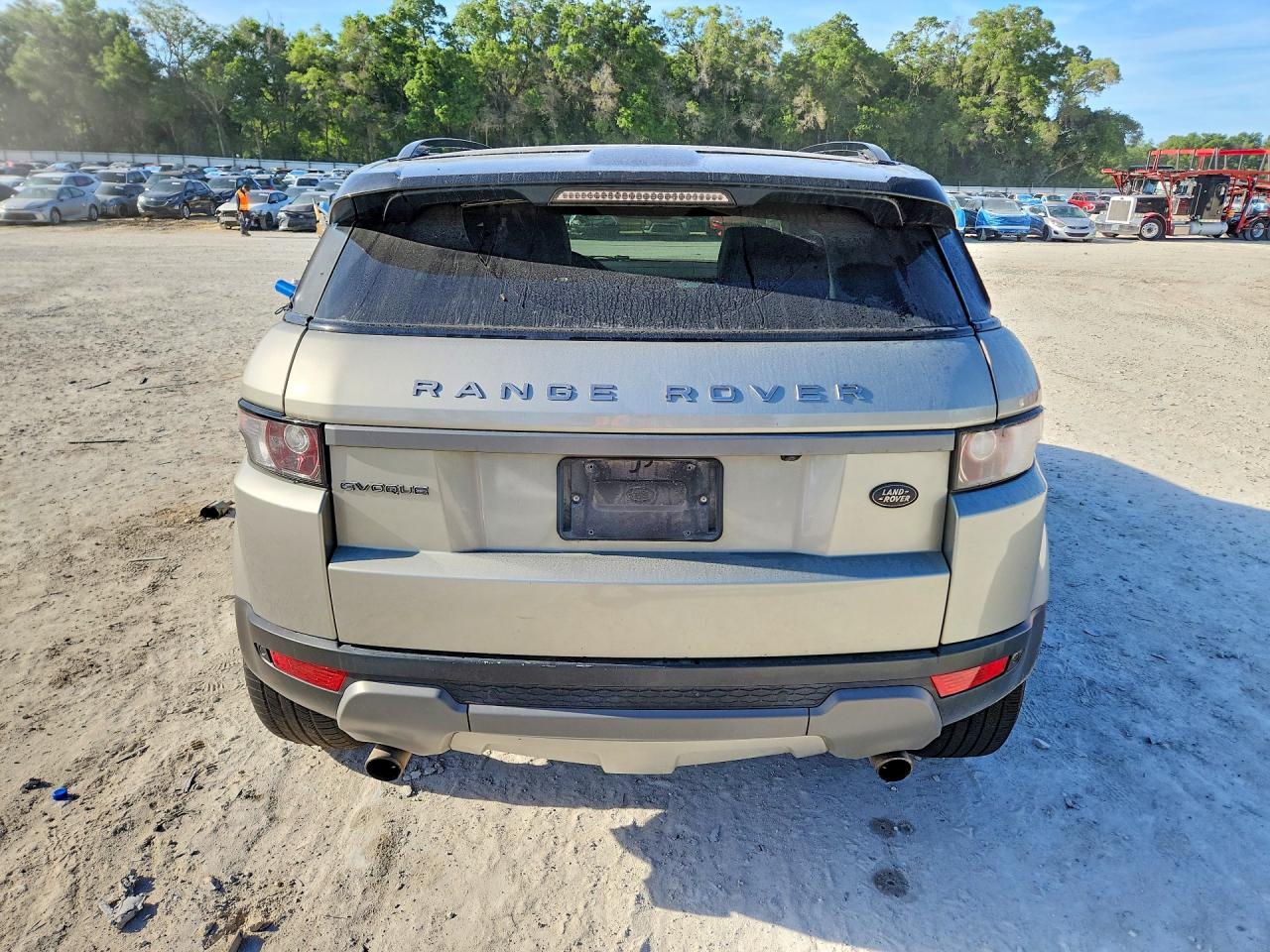 2013 Land Rover Range Rover Evoque Pure Plus Silver vin: SALVP2BG7DH837545