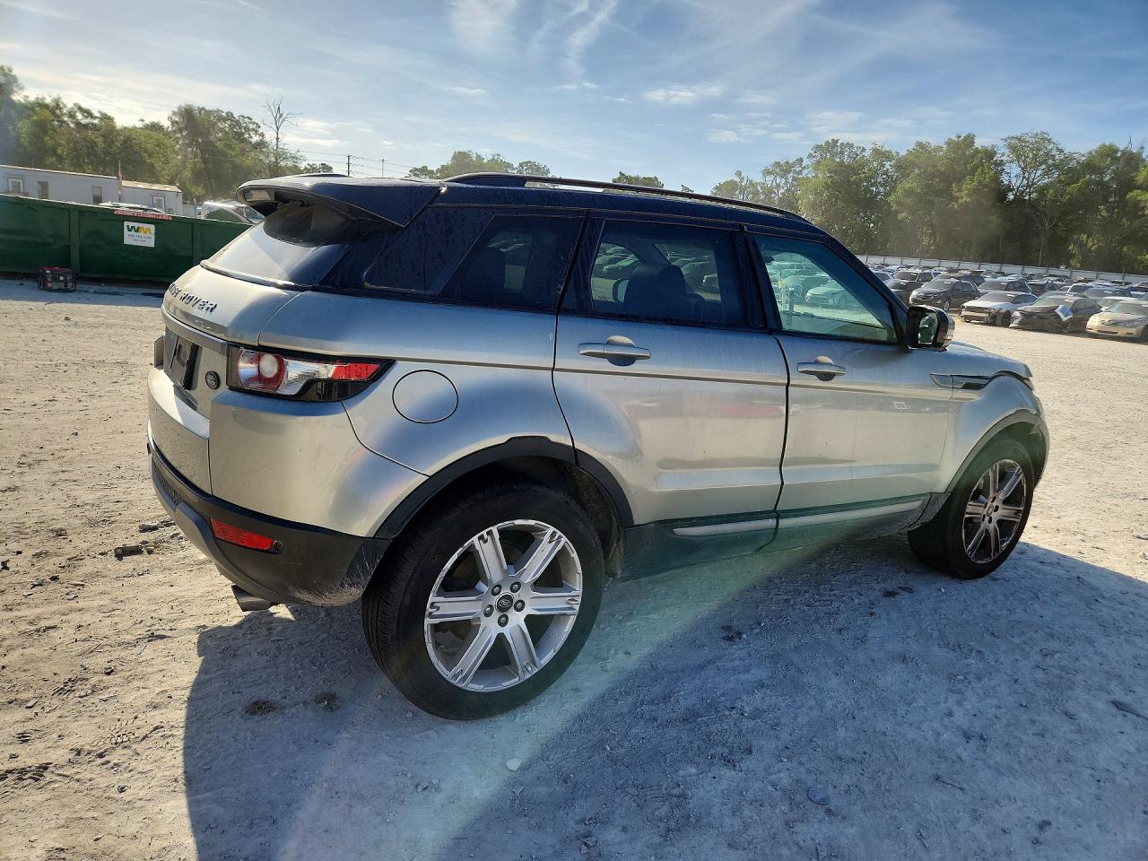 2013 Land Rover Range Rover Evoque Pure Plus Silver vin: SALVP2BG7DH837545