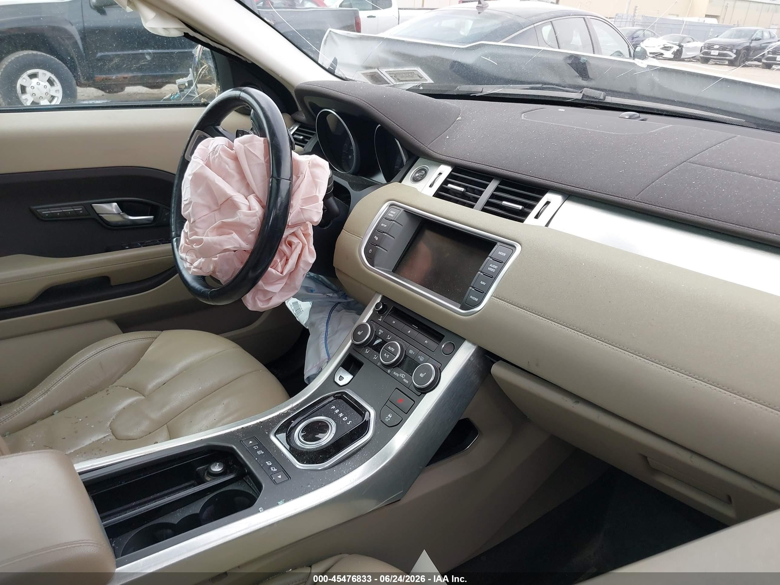 2013 Land Rover Range Rover Evoque Pure Белый vin: SALVP2BG7DH850327
