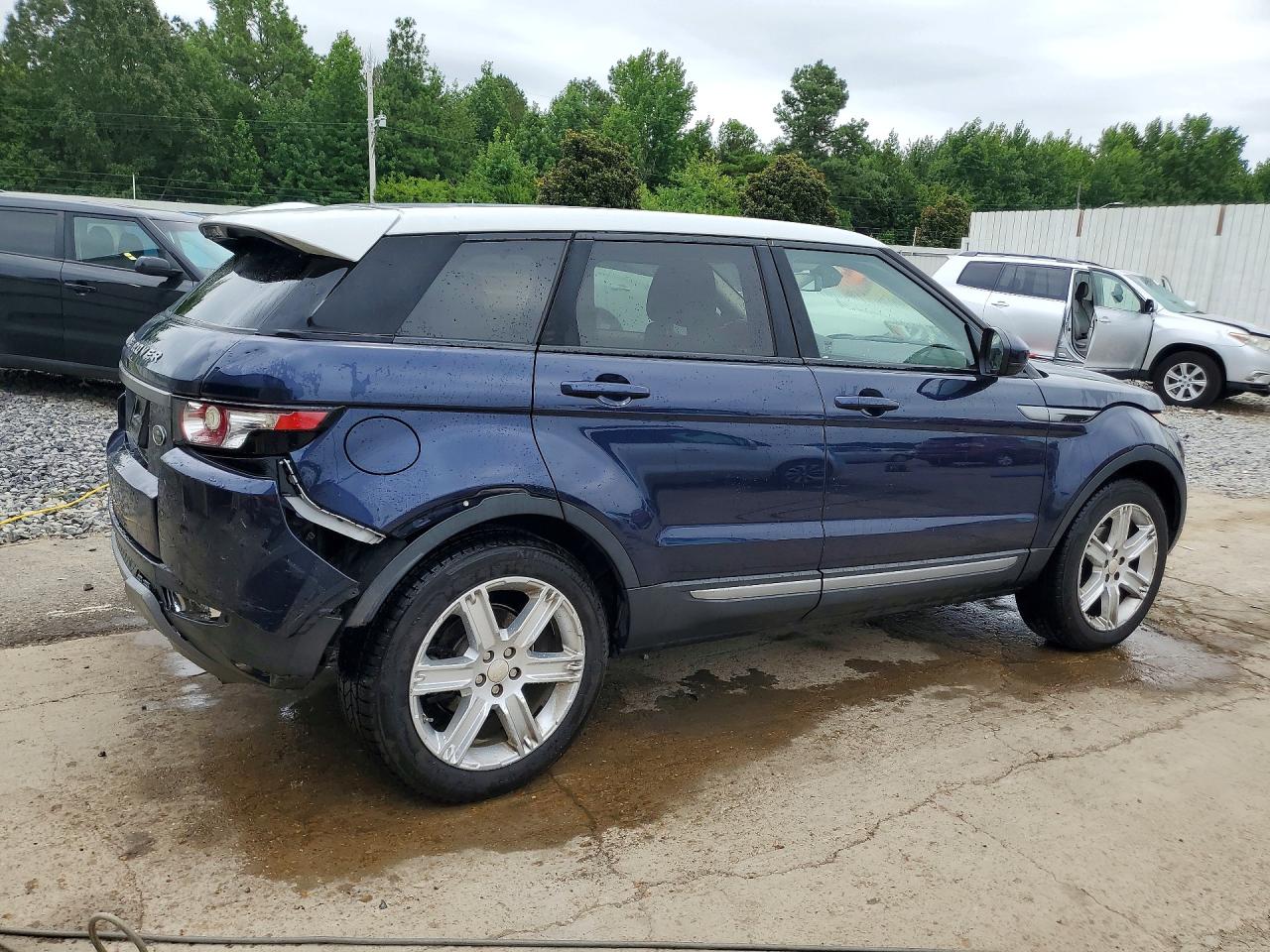 2015 Land Rover Range Rover Evoque Pure Plus Синий vin: SALVP2BG7FH012401