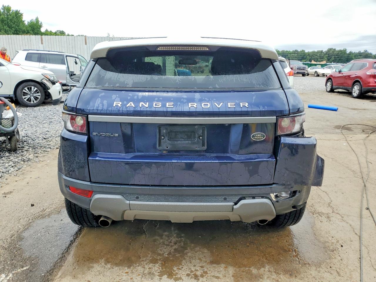 2015 Land Rover Range Rover Evoque Pure Plus Синий vin: SALVP2BG7FH012401
