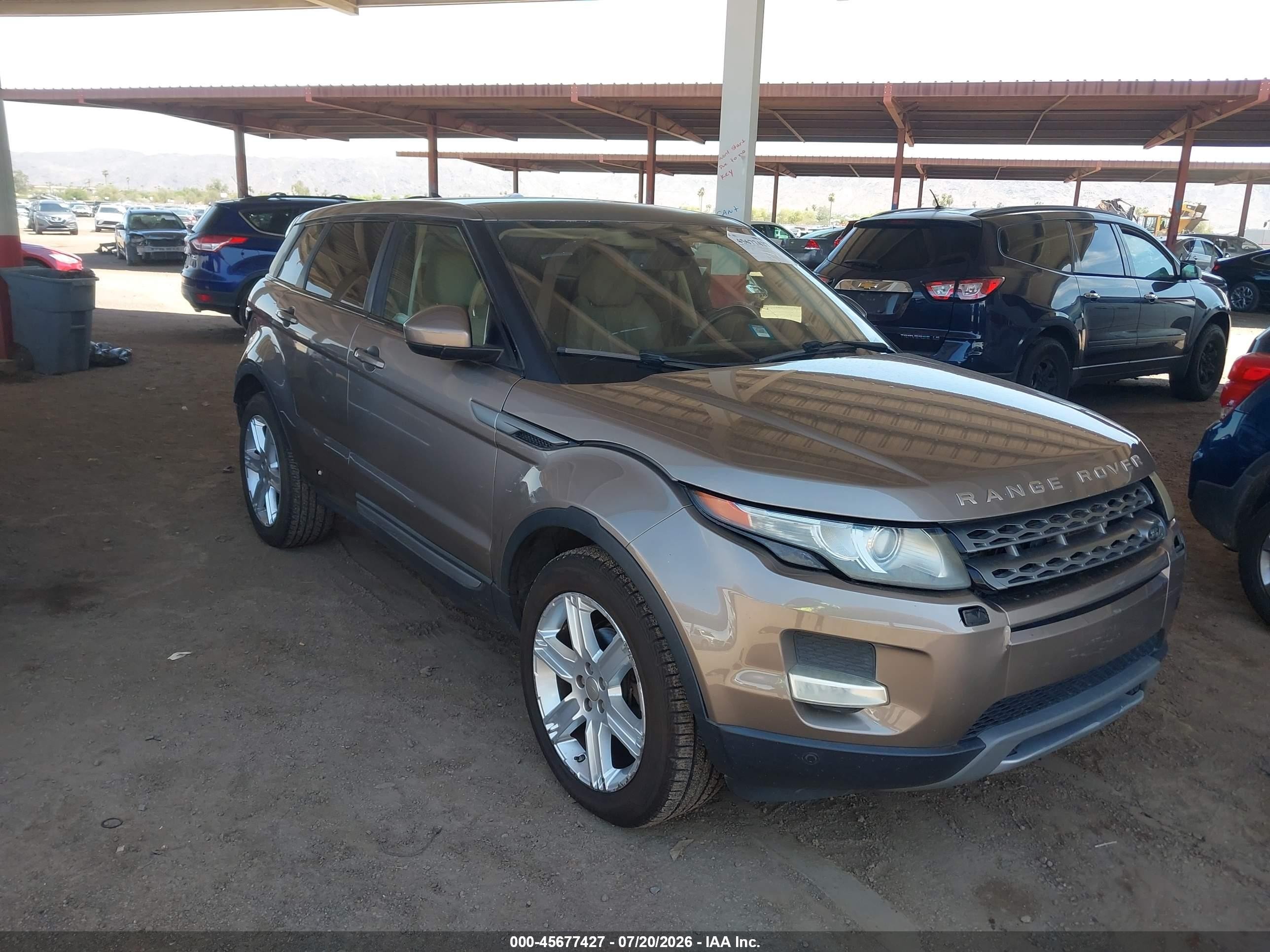 2015 Land Rover Range Rover Evoque Pure Brown vin: SALVP2BG7FH014570