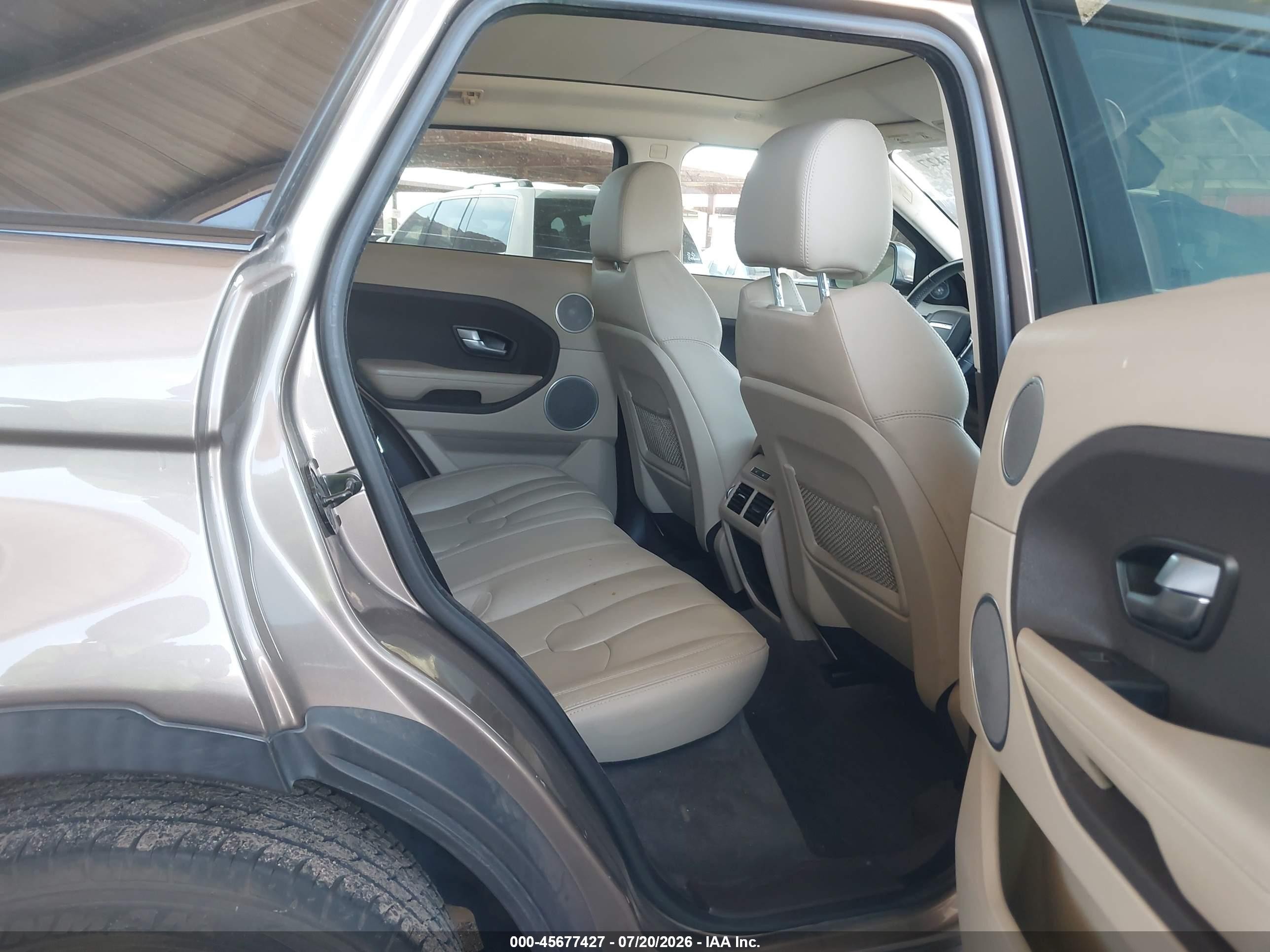2015 Land Rover Range Rover Evoque Pure Brown vin: SALVP2BG7FH014570