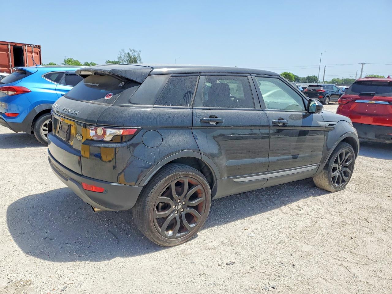 2015 Land Rover Range Rover Evoque Pure Plus Black vin: SALVP2BG7FH016139